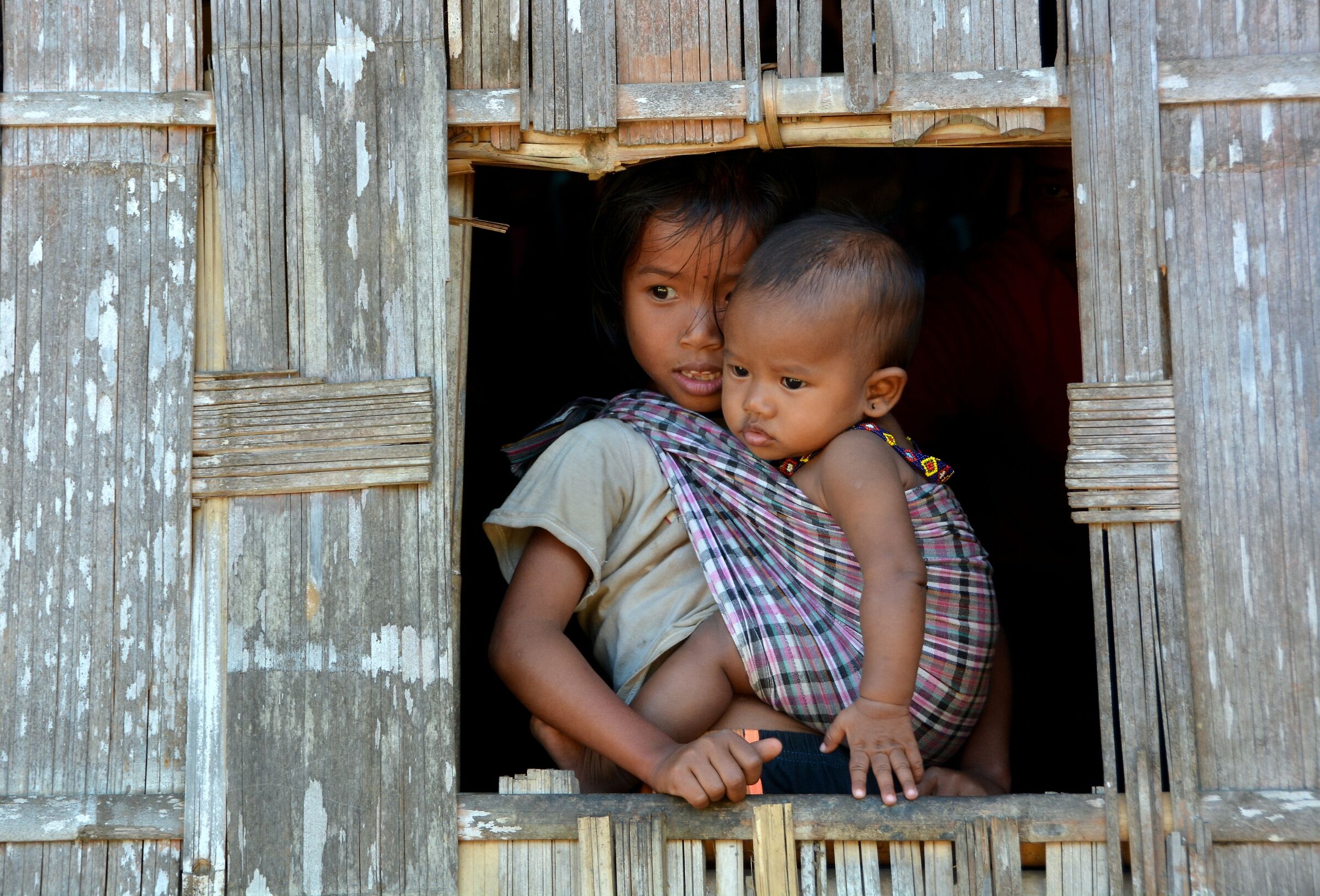 Children of Tripura ethnicity