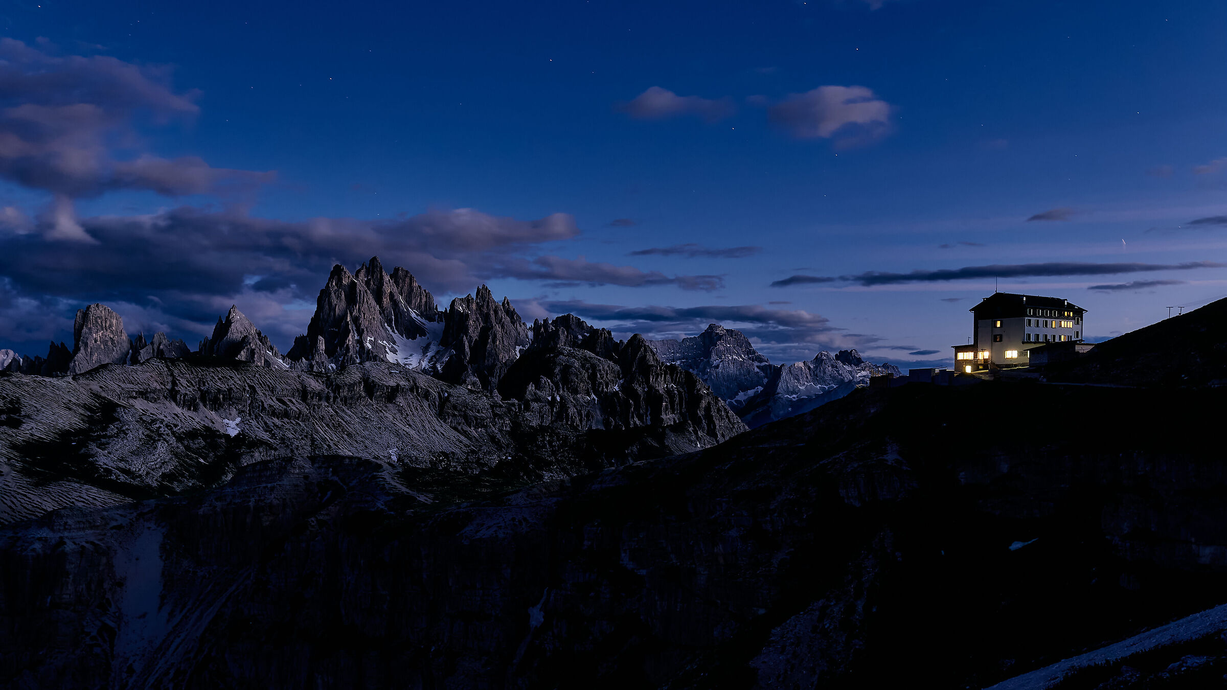 Cadini in the evening