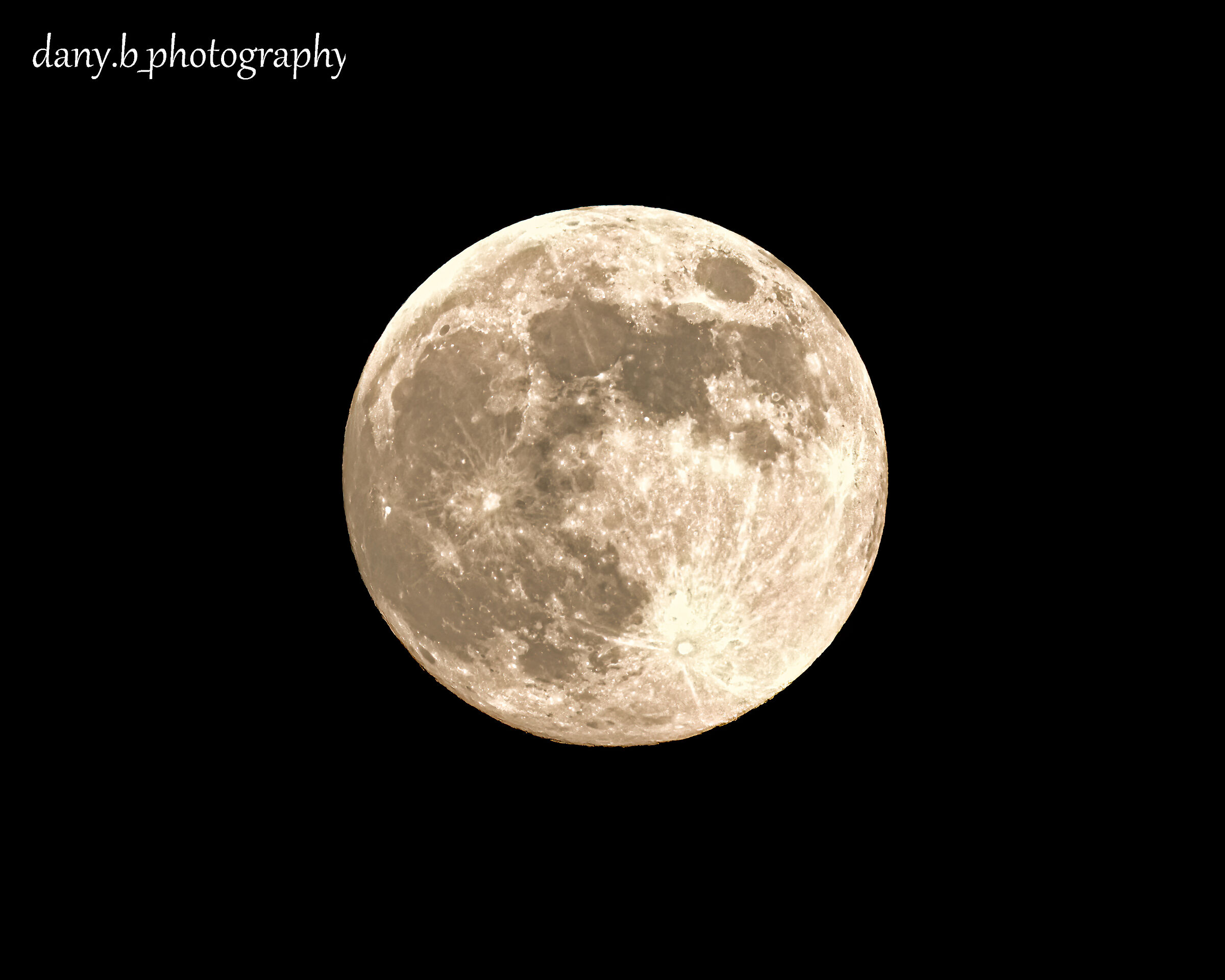 And the moon knocked