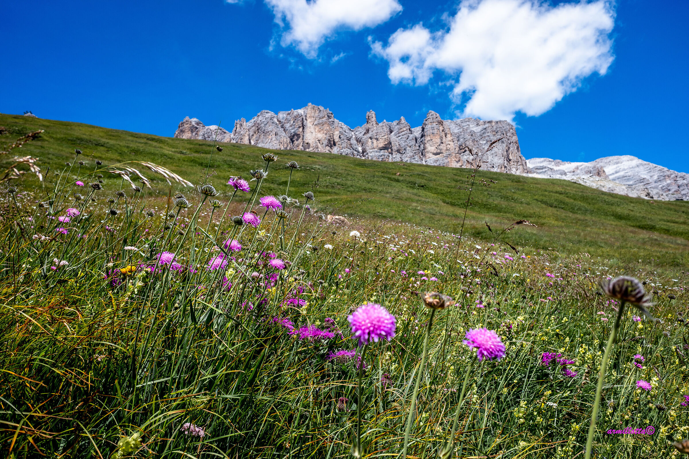 passo pordoi, canazei