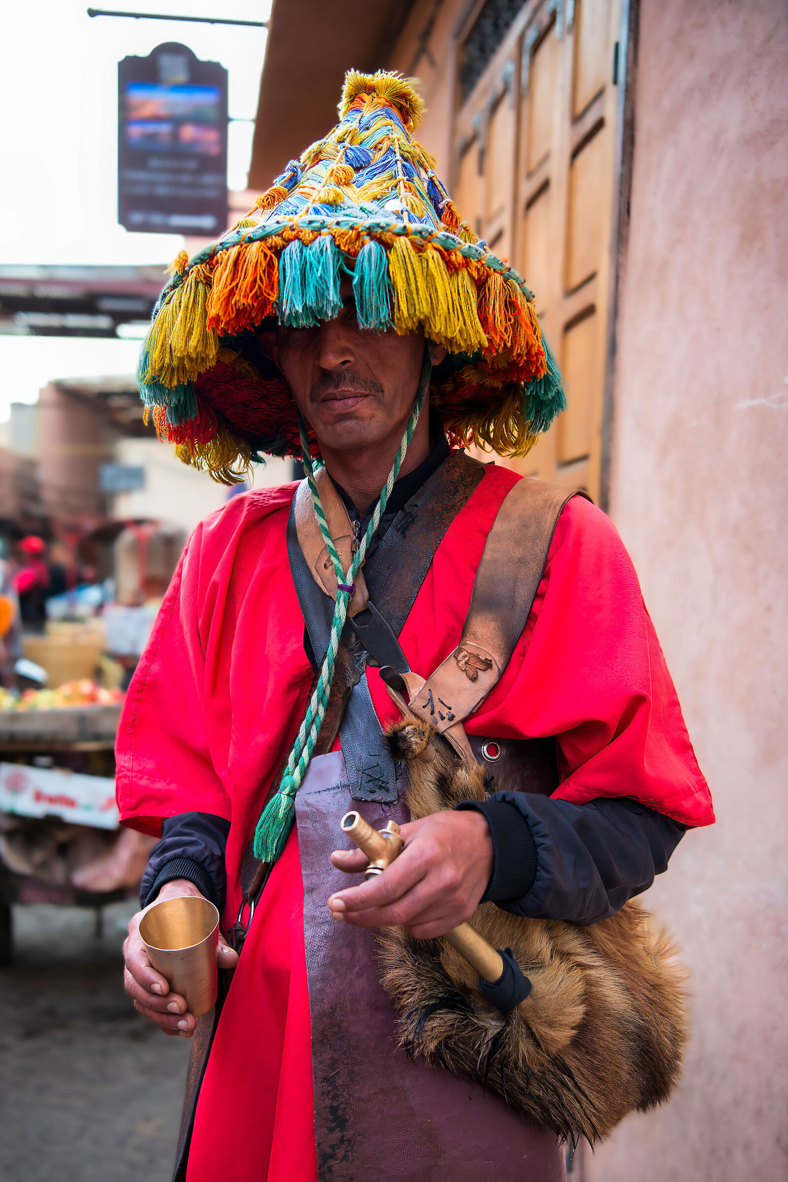 Moroccan Water Seller (Guerrab)