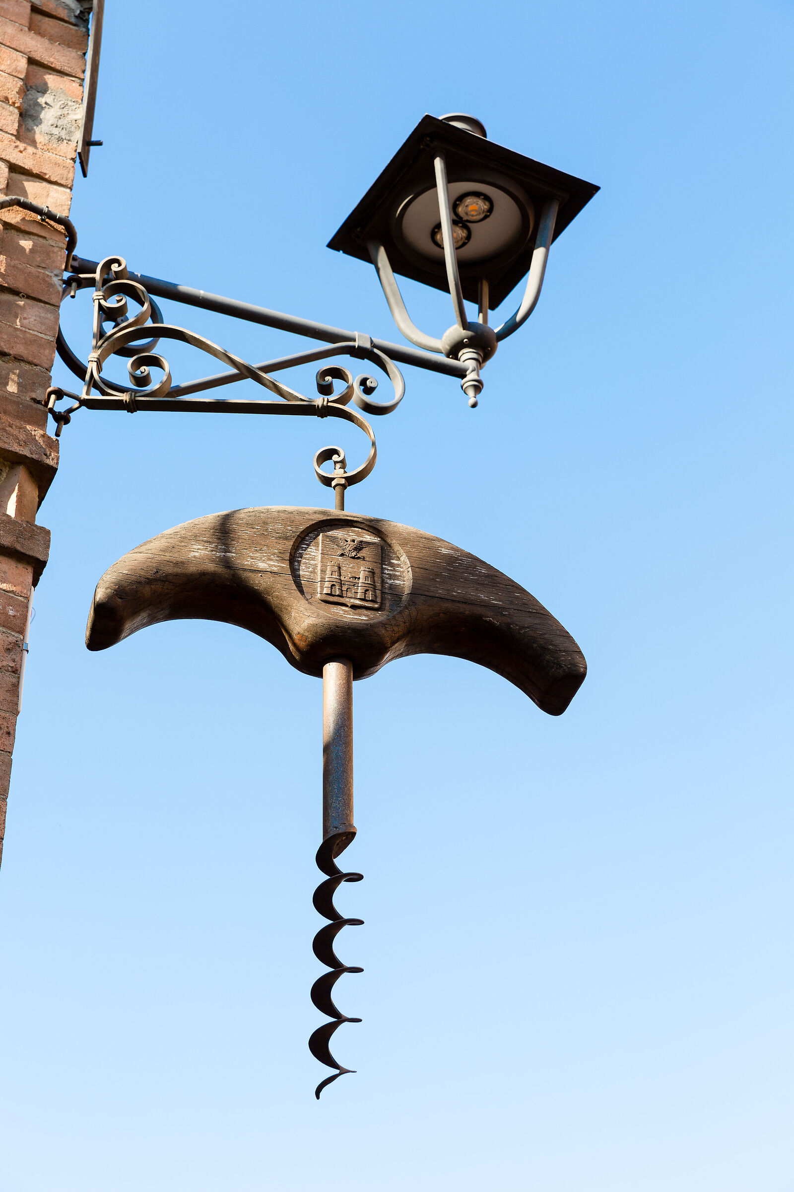 Giant corkscrew