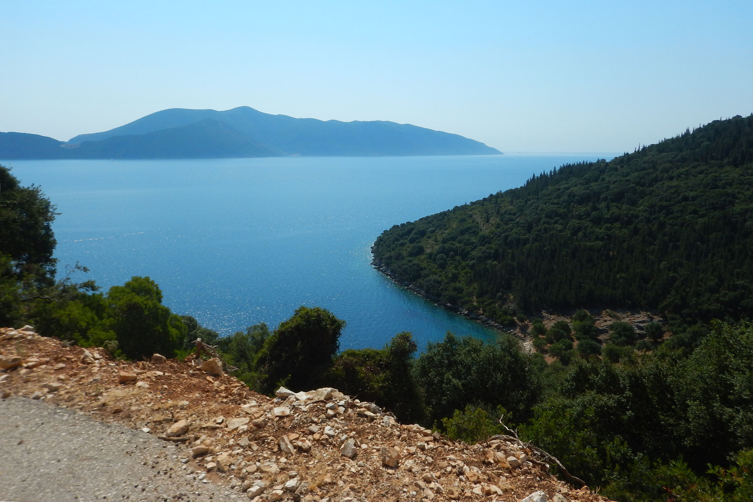 Itaka vista da Kefalonia