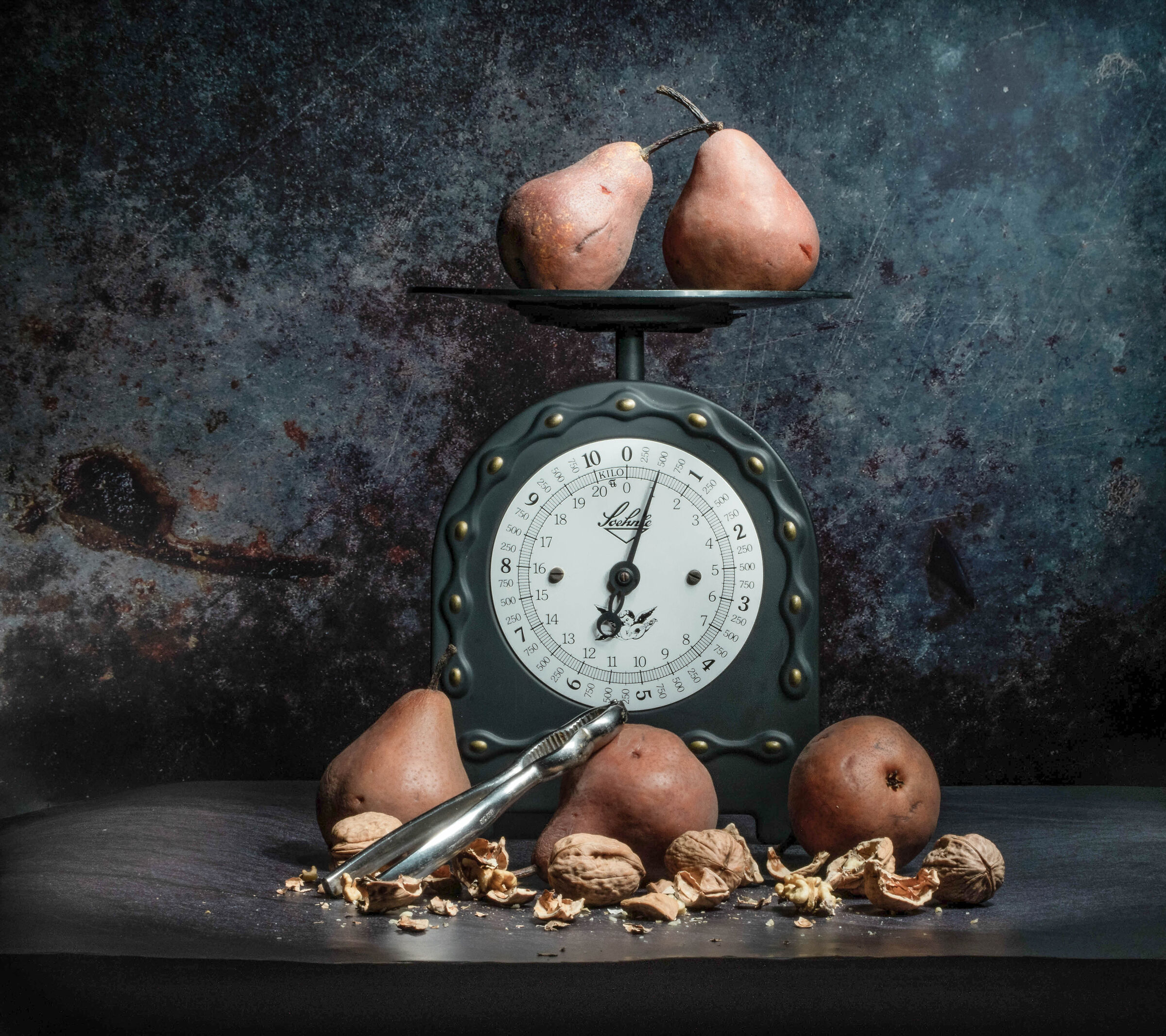 Walnuts and pears