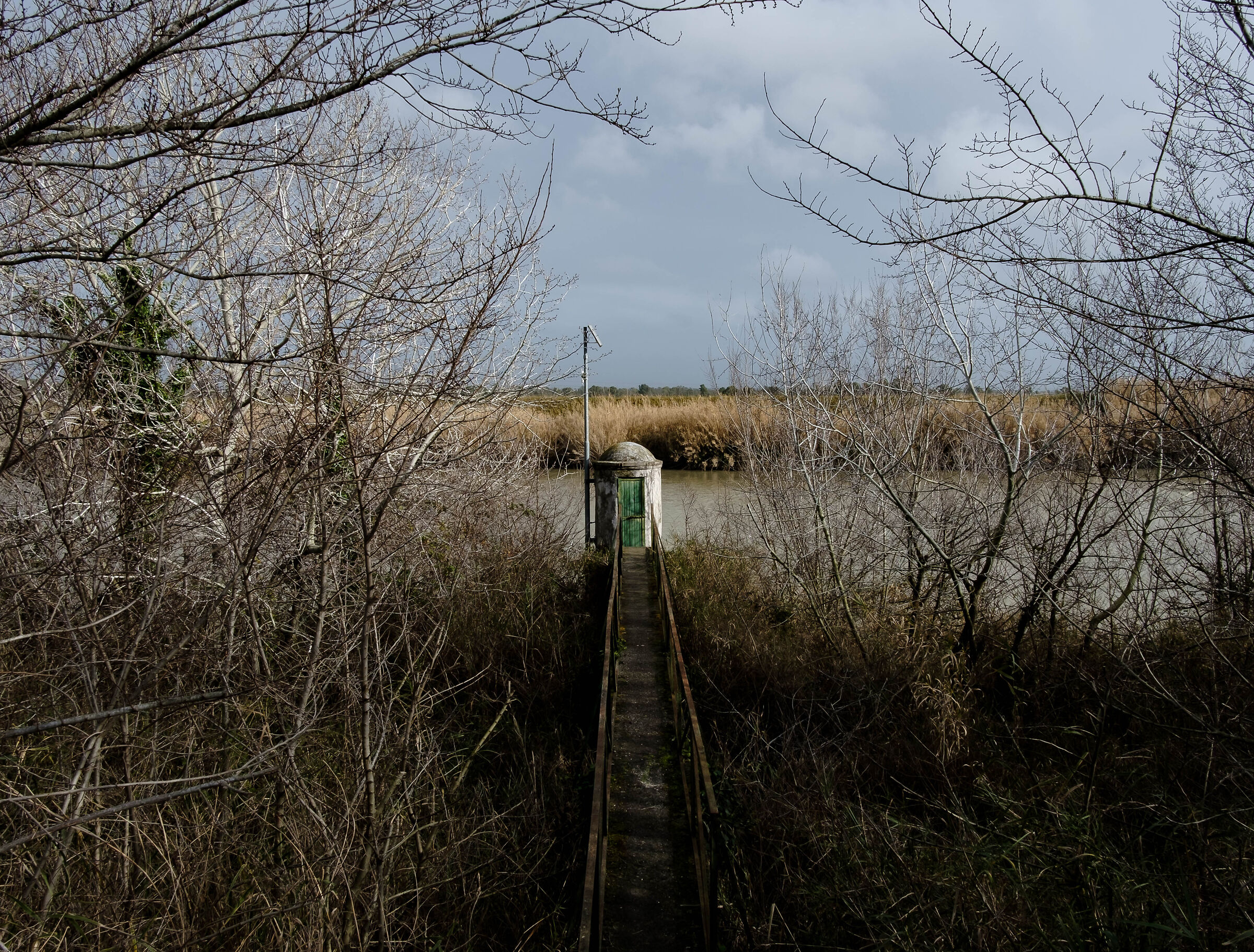 stazione scientifica sul tevere