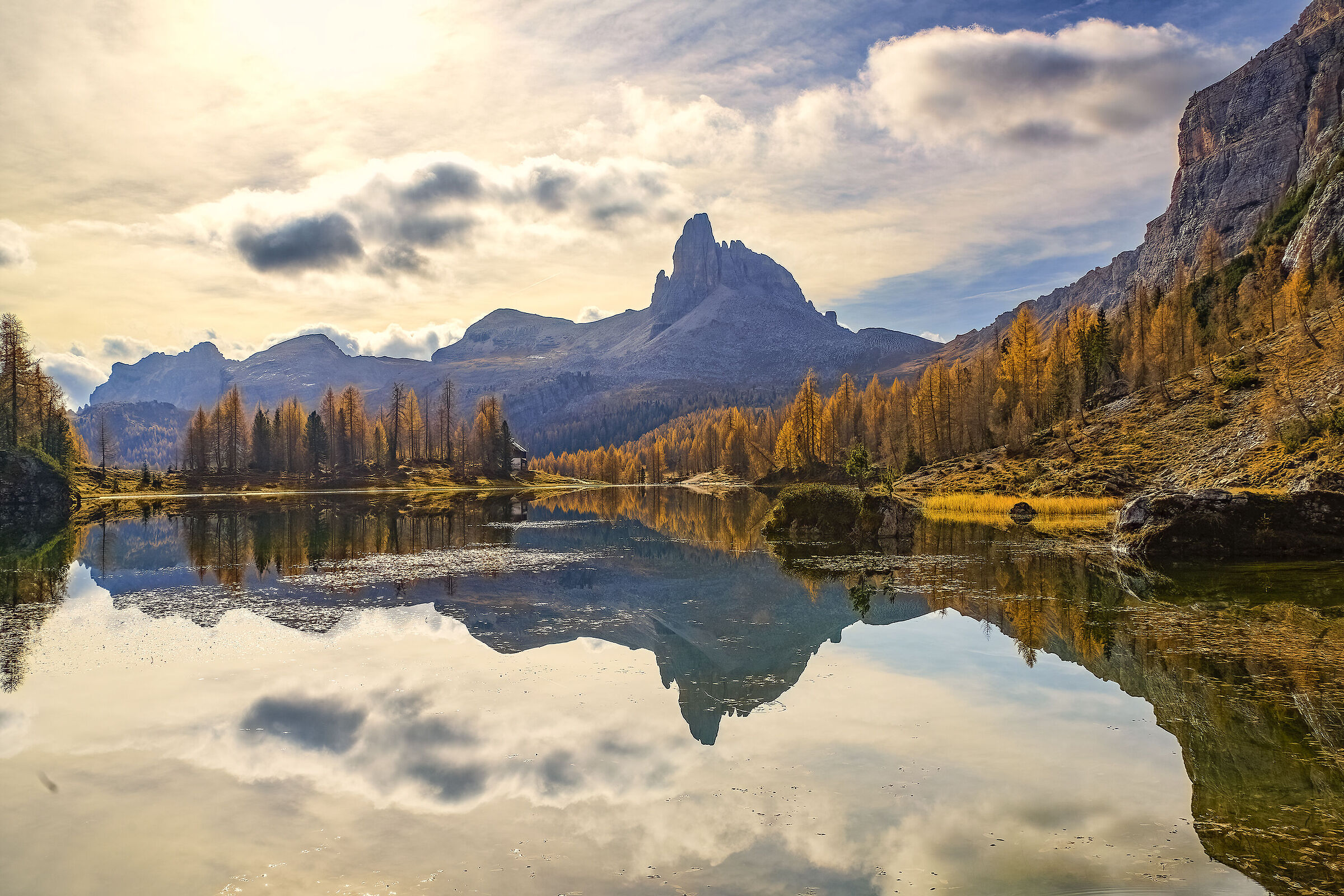 Lago Federa e becco di mezzodì