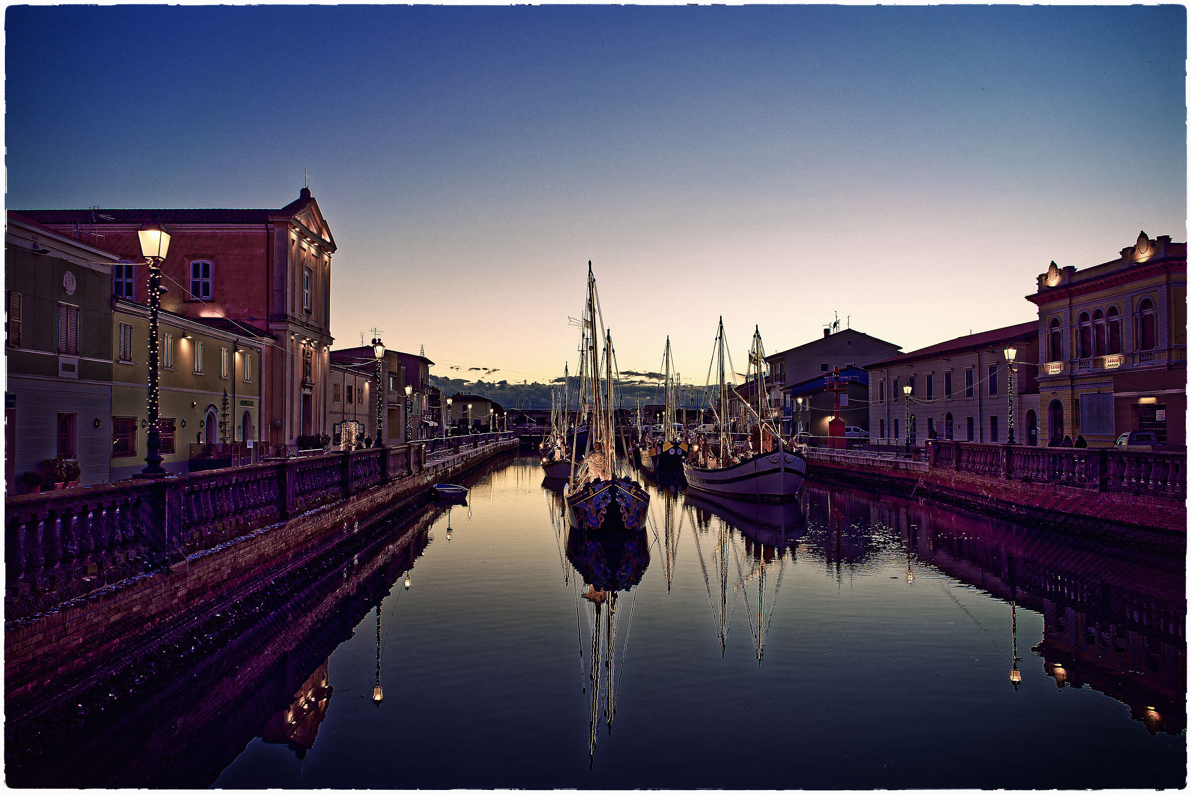 Blue Hour a Cesenatico