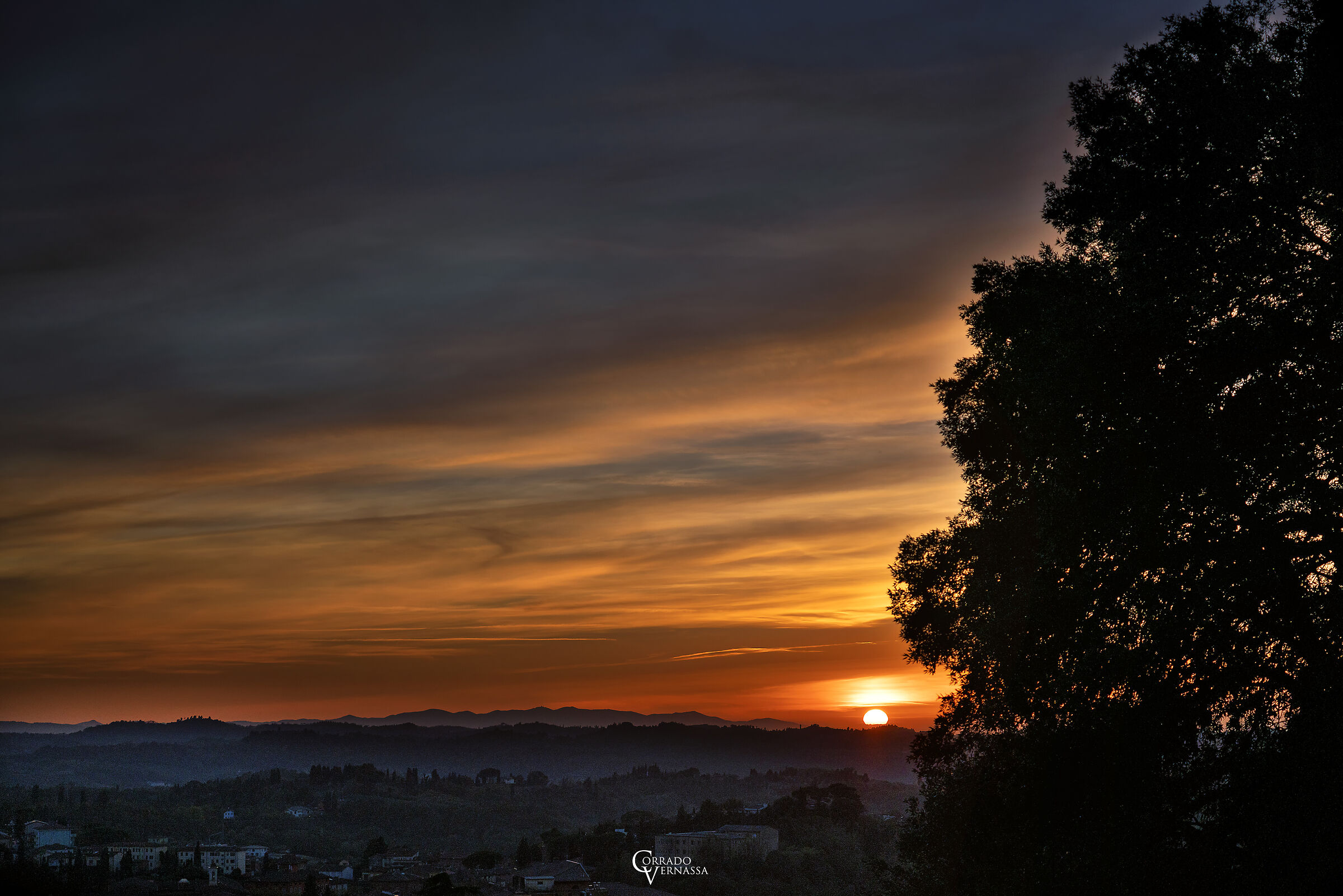 tramonto a san miniato