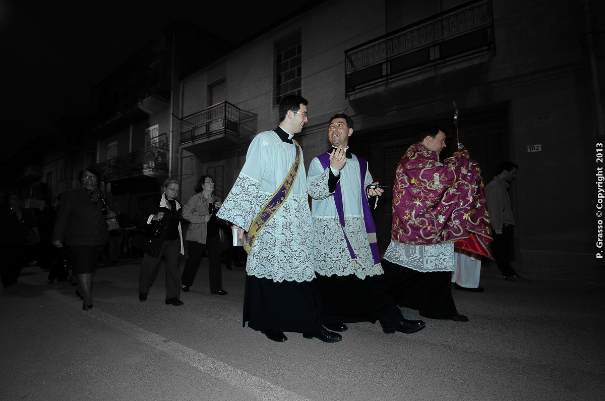 la processione del Mercoledì