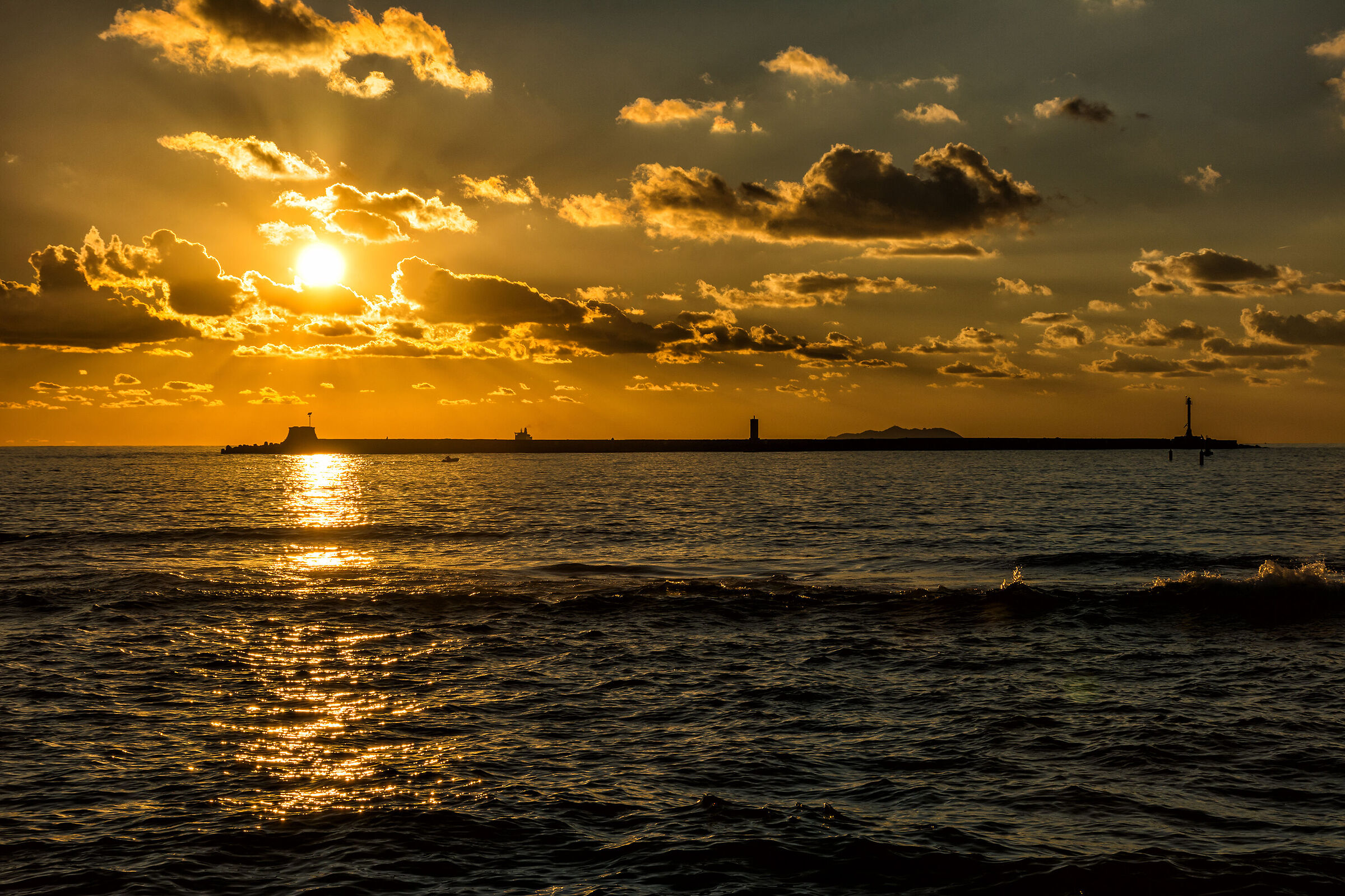 Tramonto livornese