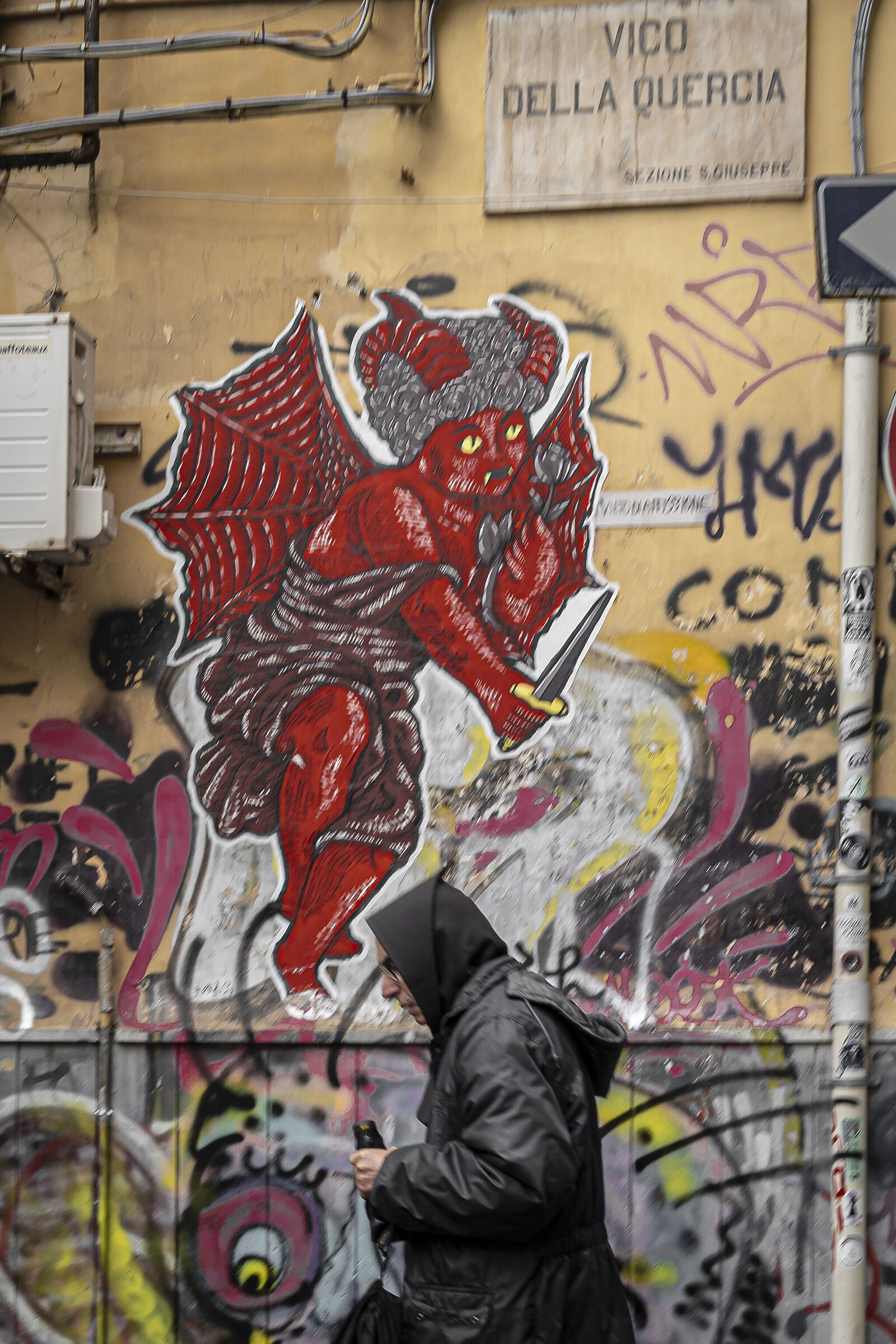 Devil and holy water