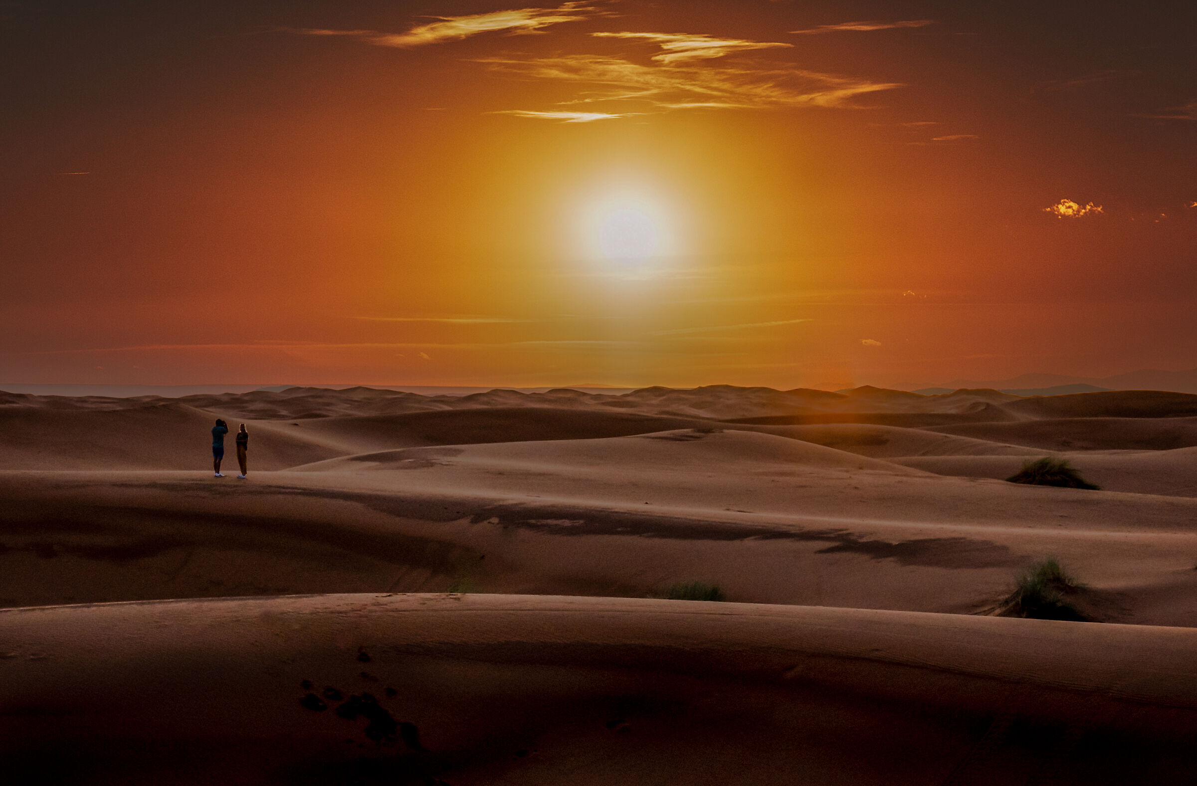 Sunrise Merzouga Morocco Sahara
