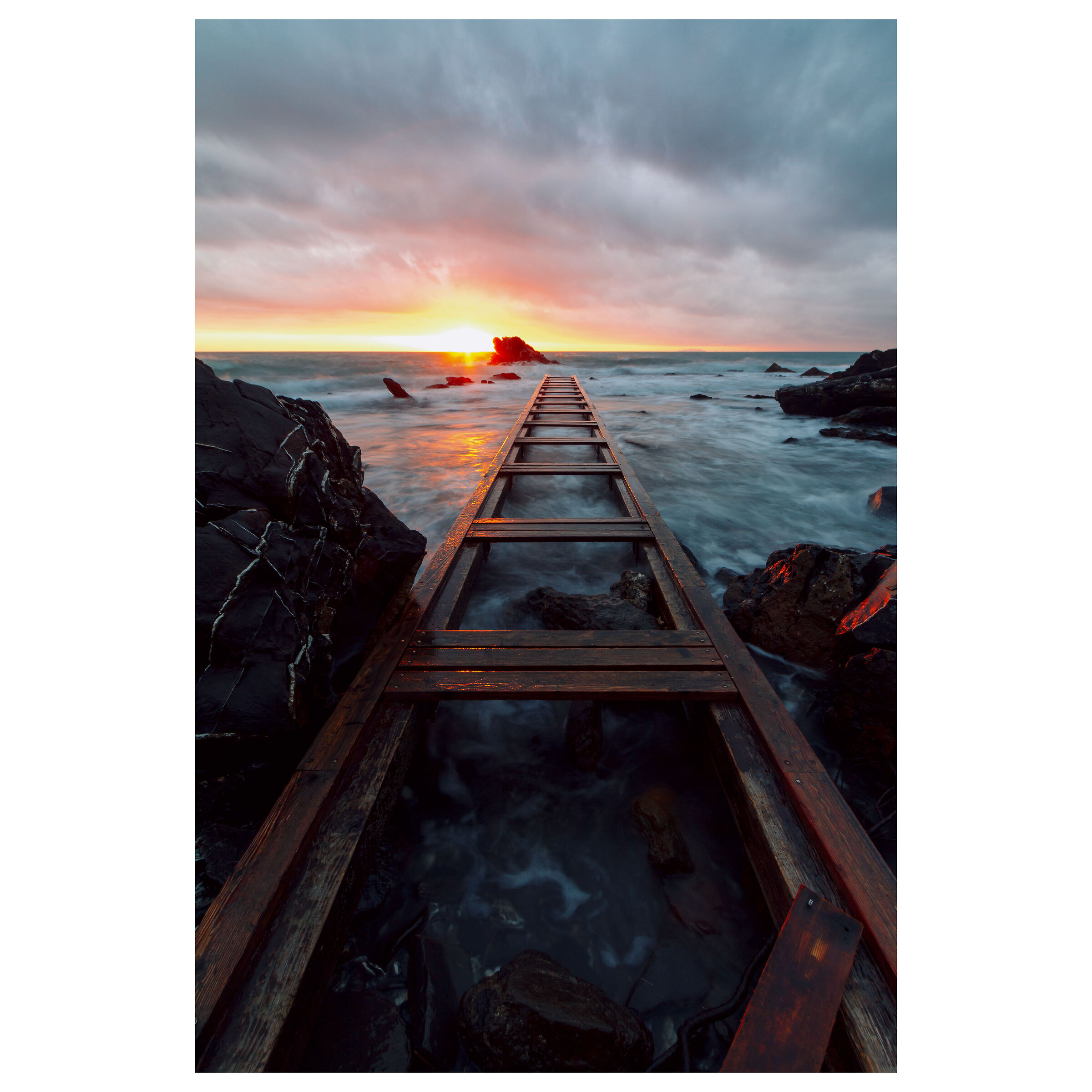 Il pontile e il Sole