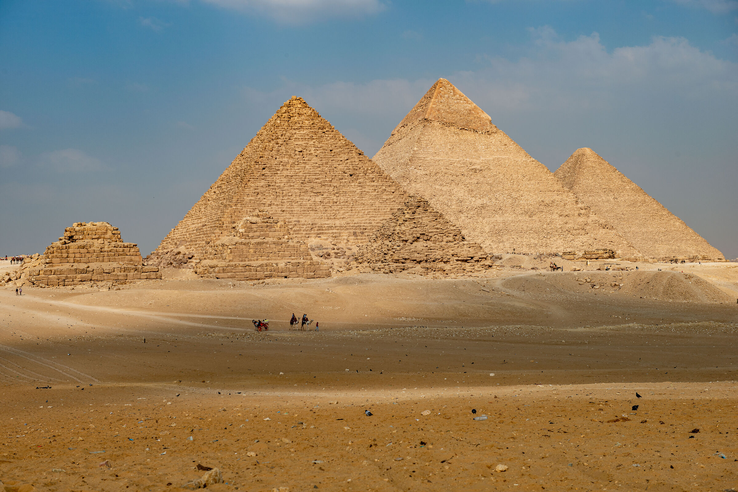 Le piramidi di Giza