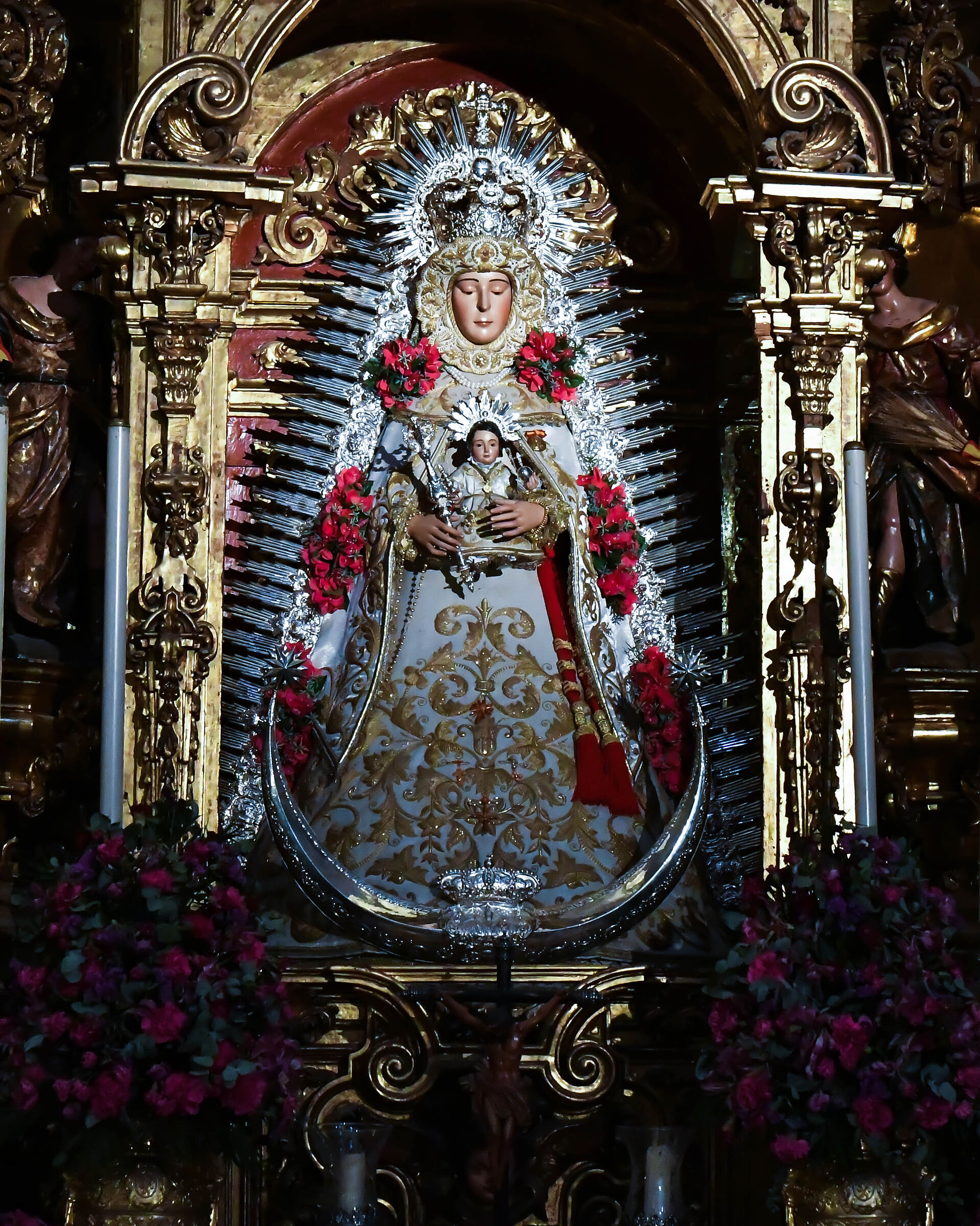 Madonna of El Rocio Iglesia Colegial del Divino Salvado