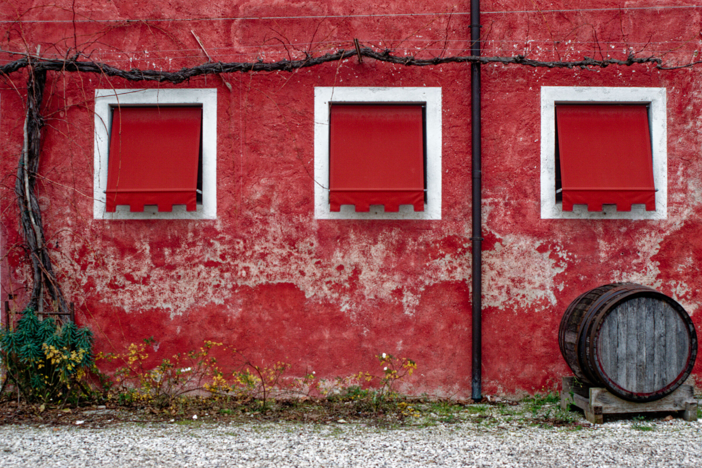 Pompeian red