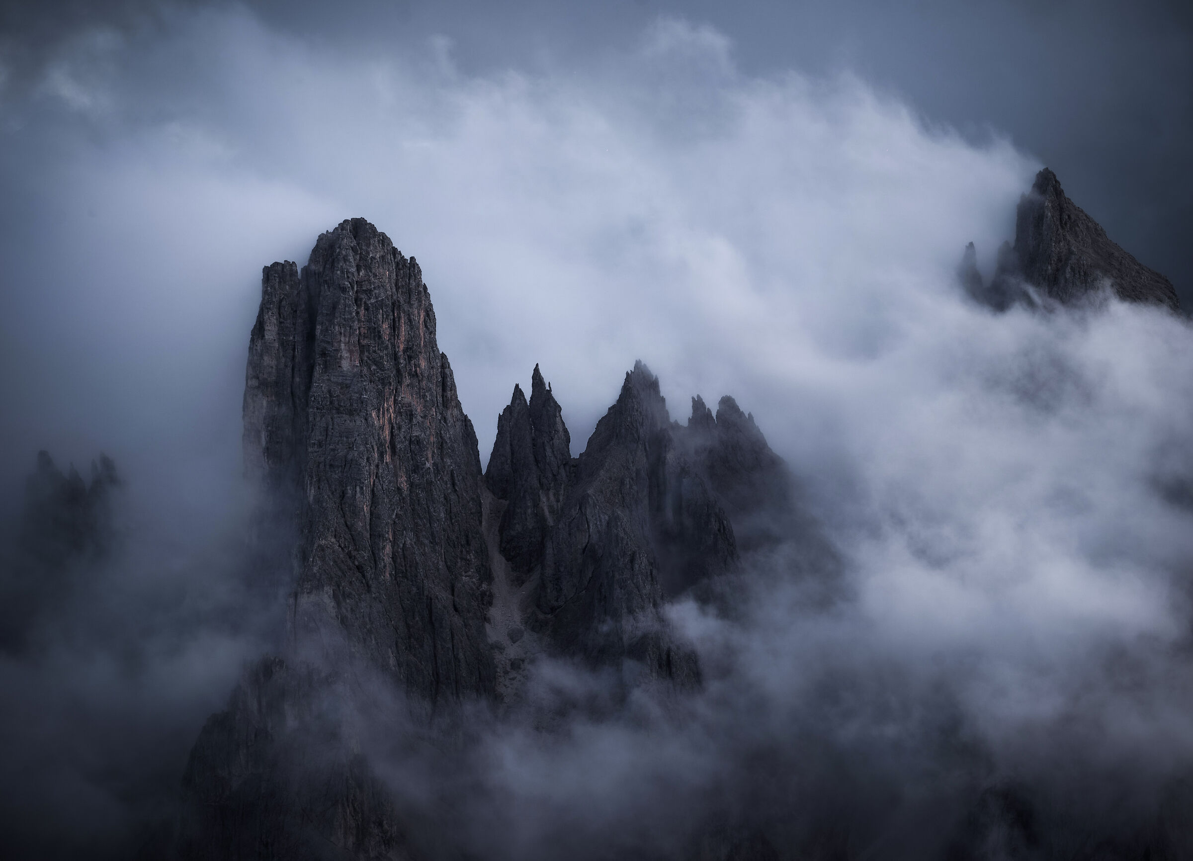 Menacing peaks