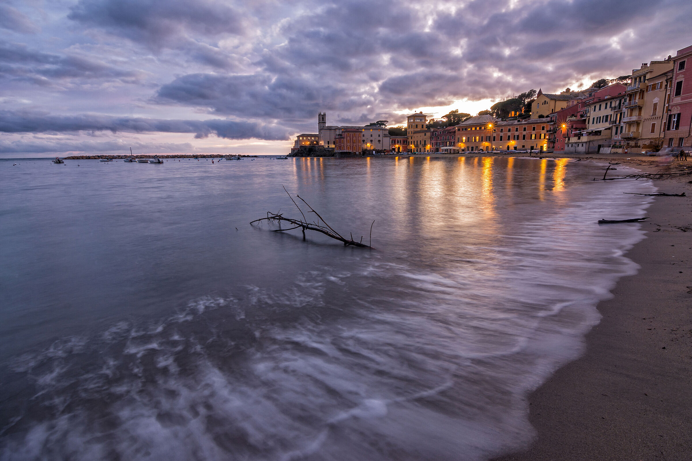 Storm surge residues