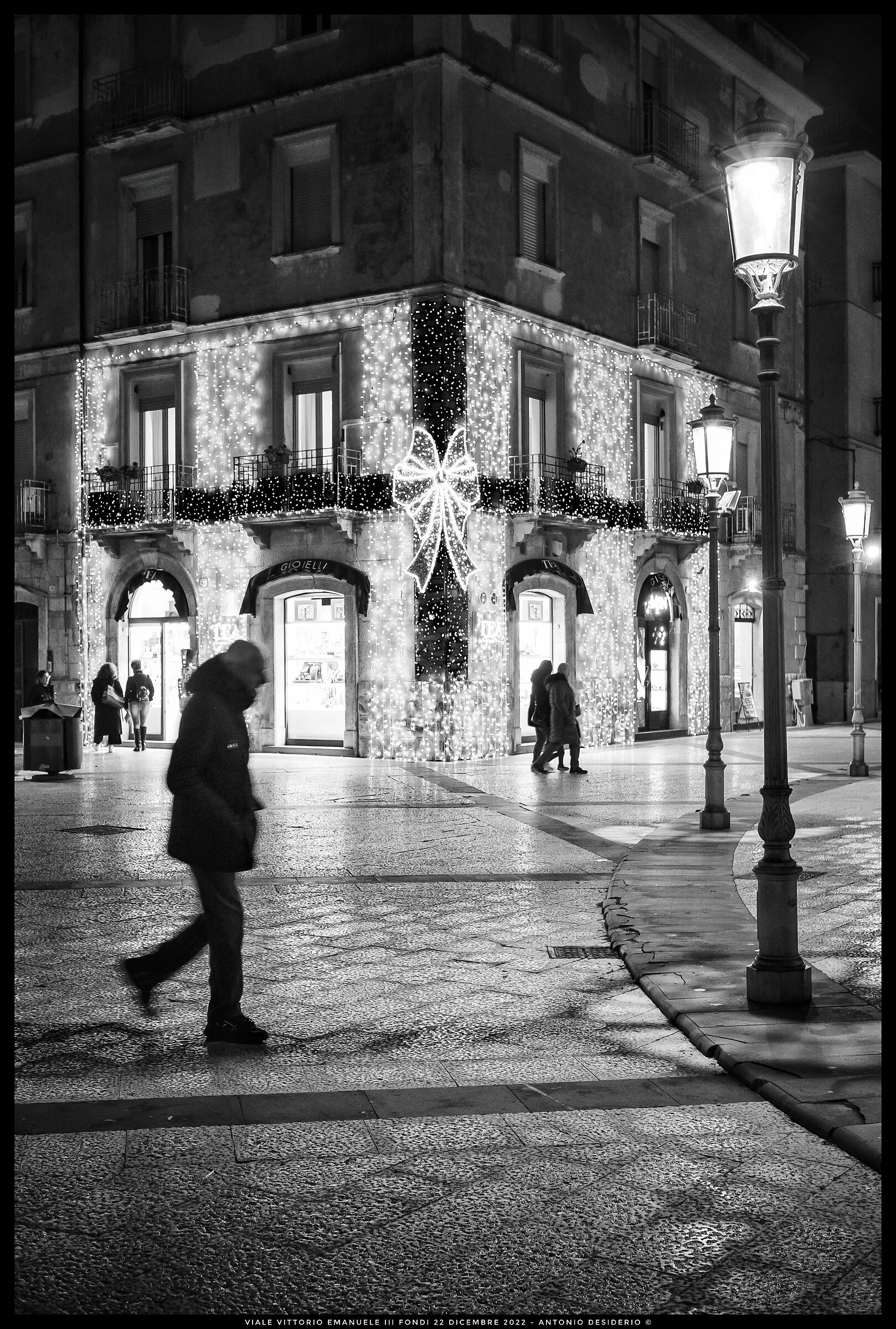 Among the lights....