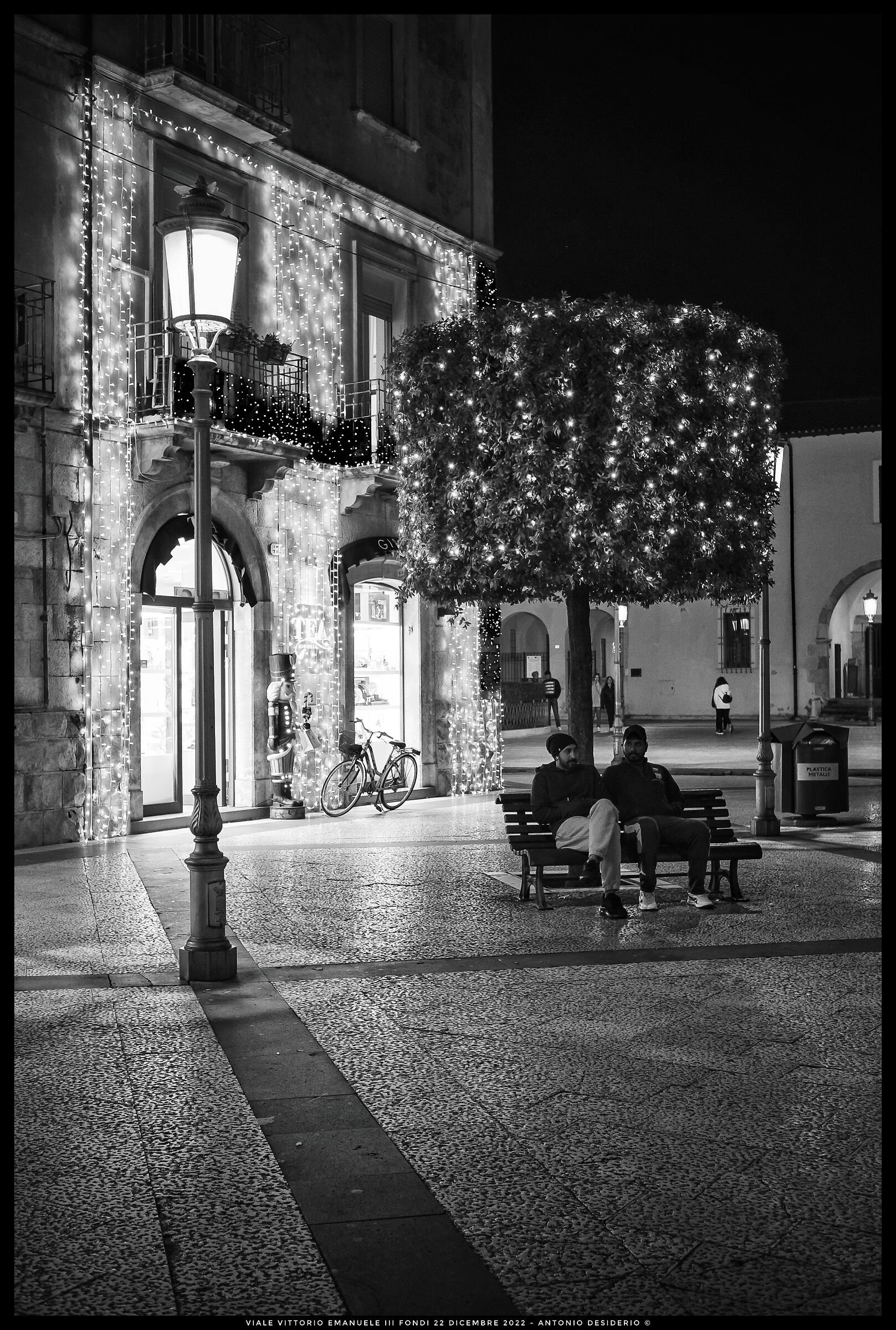 Among the lights....