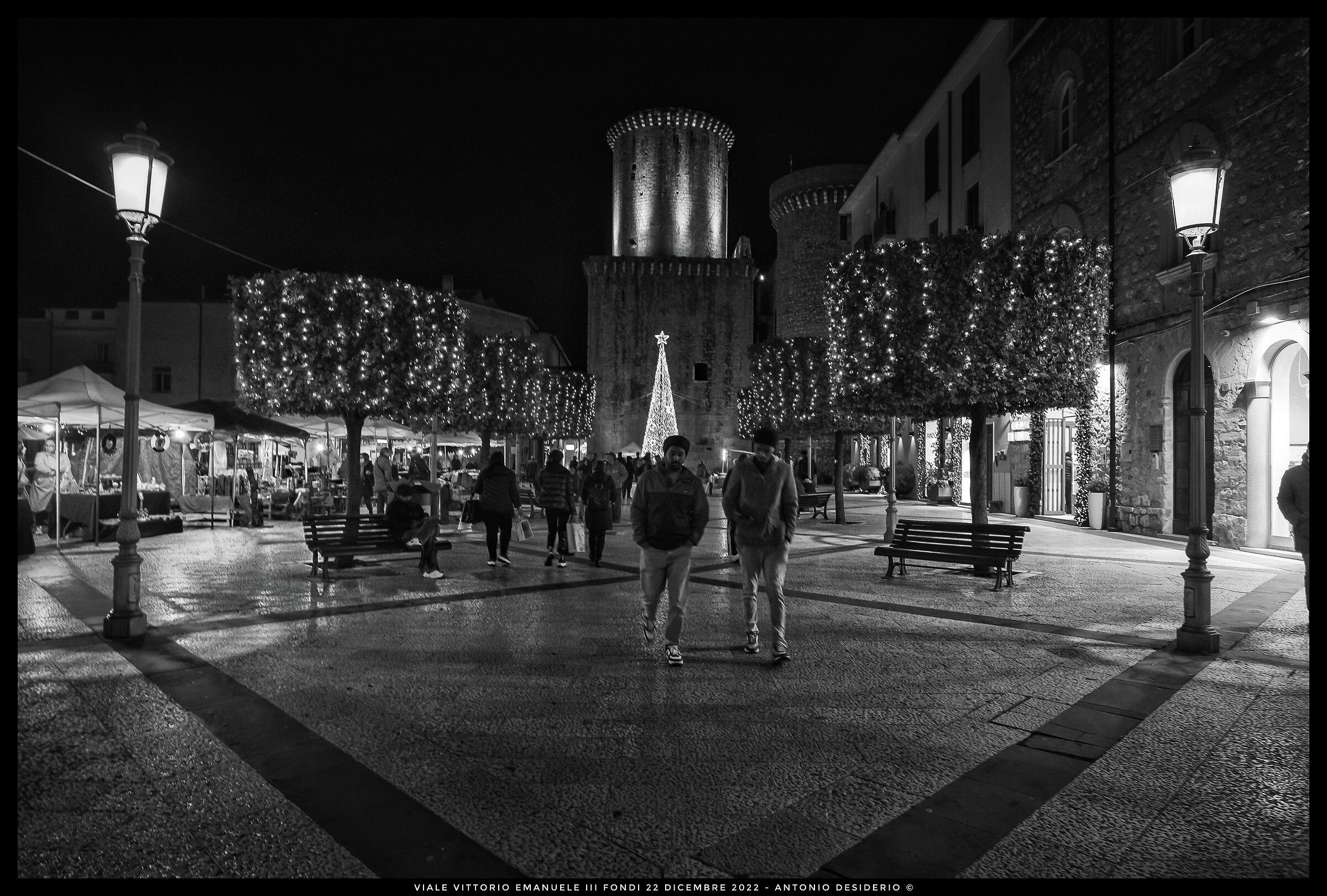 Among the lights....