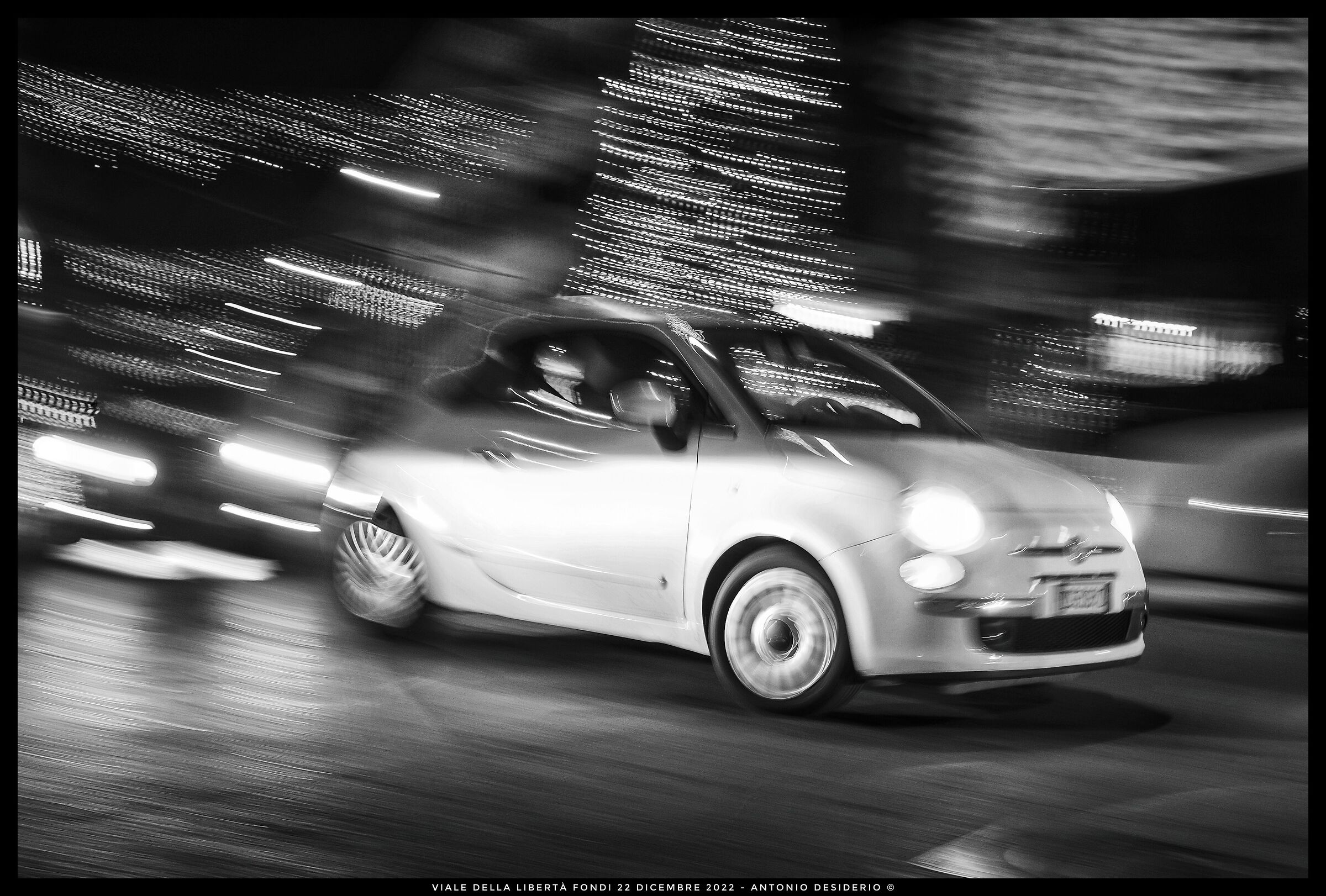 Running through the lights