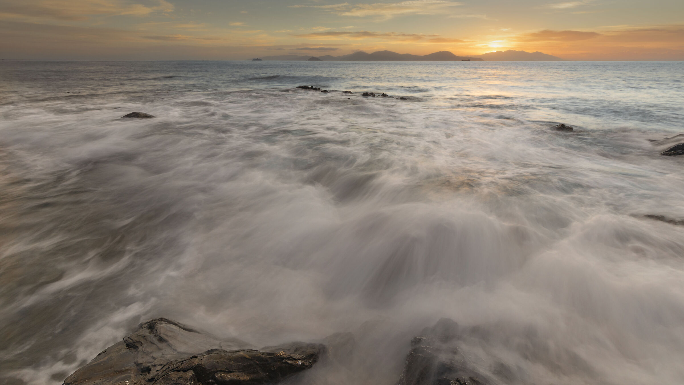 Piombino (mare tramonto)