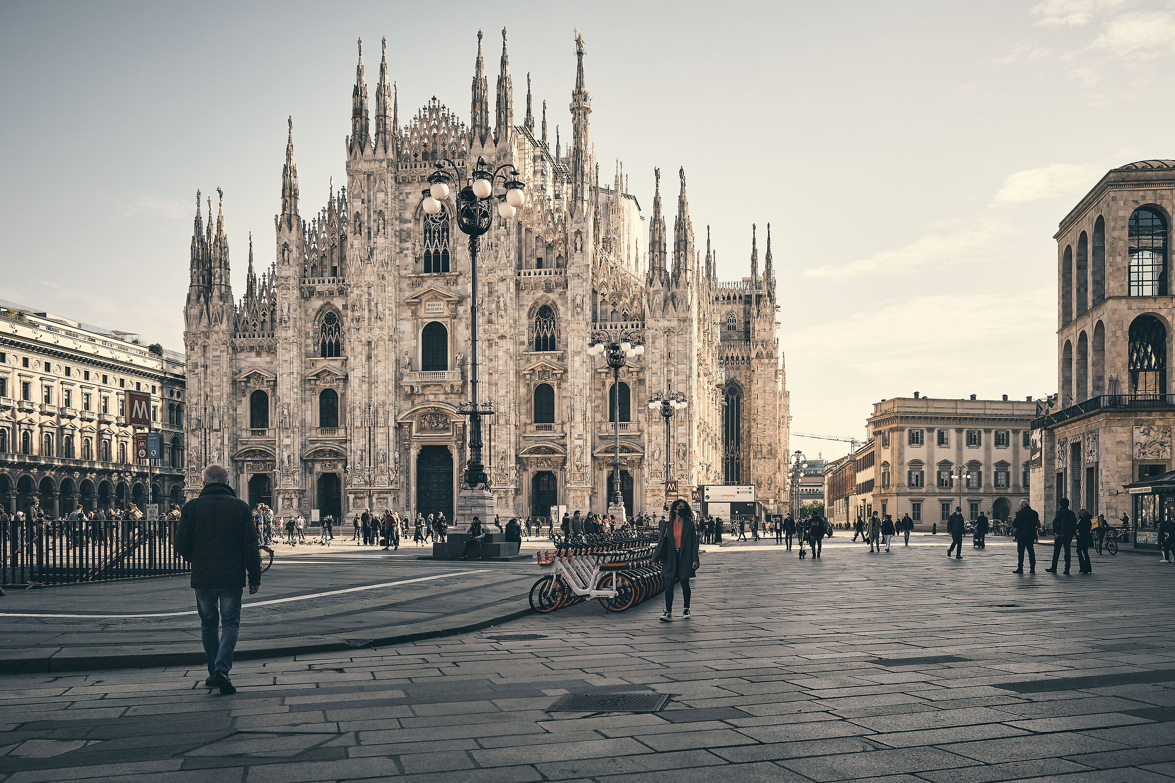 Milano piazza Duomo