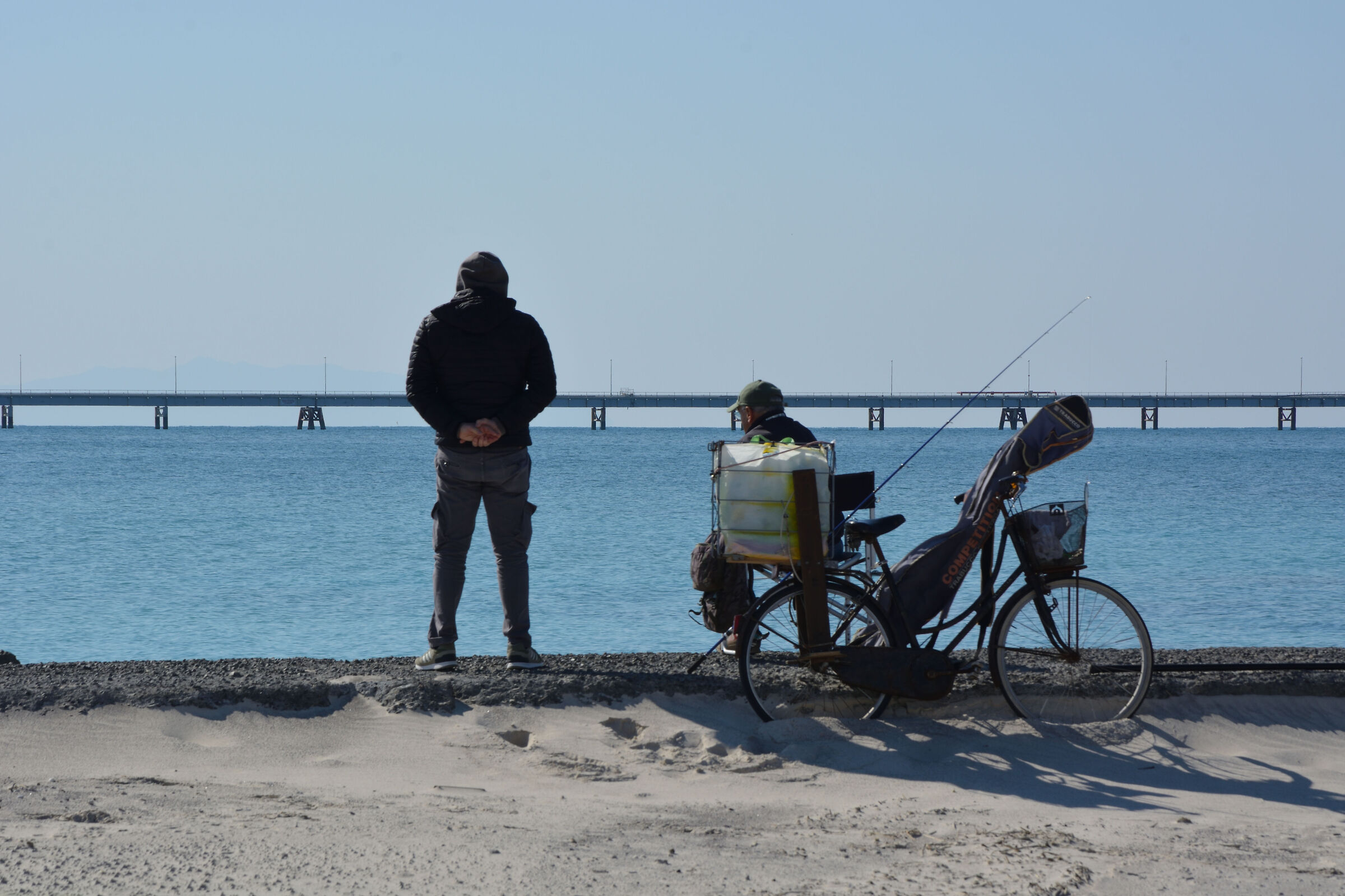 L'Umarell e il pescatore