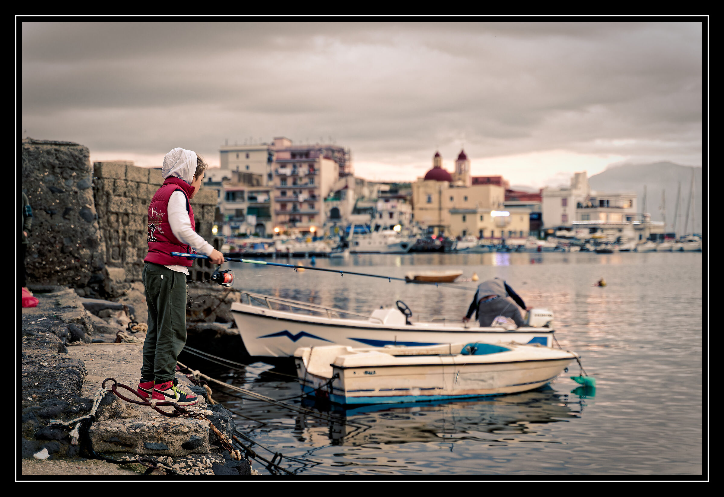 The young fisherwoman
