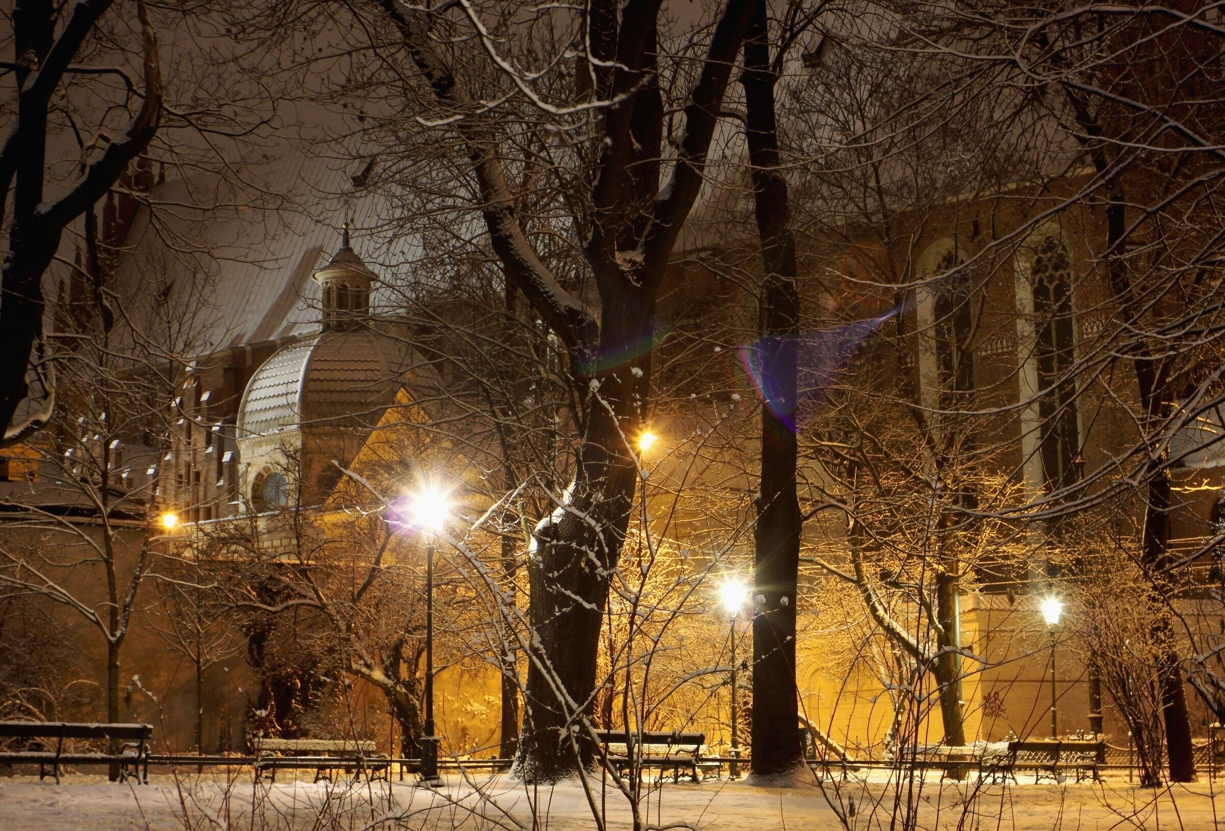 Impressione invernale di Cracovia 1