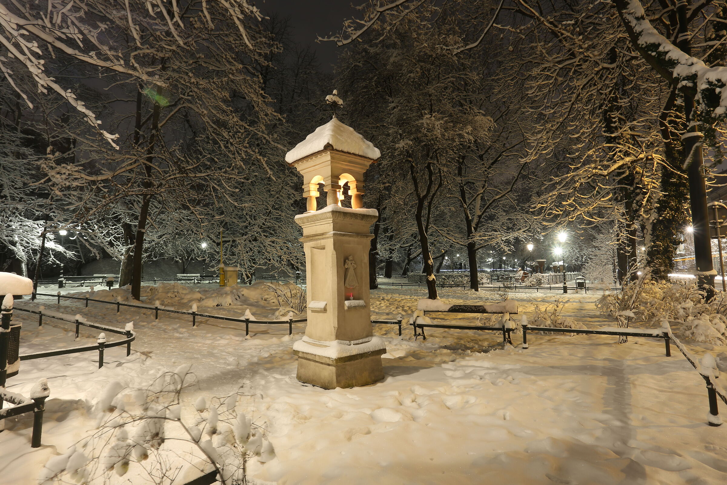 Winter impression of Cracow 2