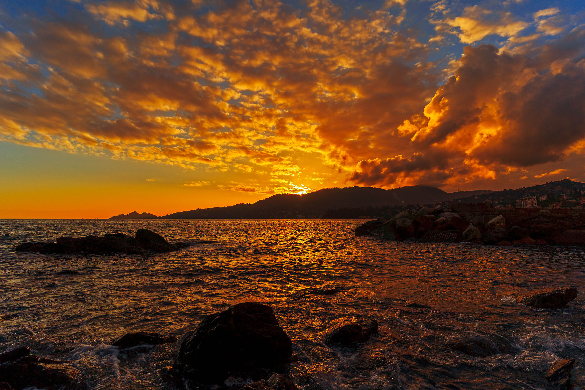 Tramonto invernale