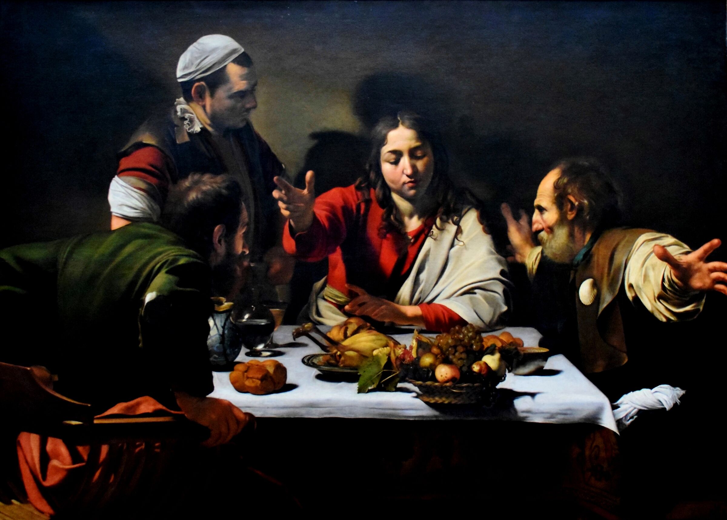 Caravaggio "Cena in Emmaus"