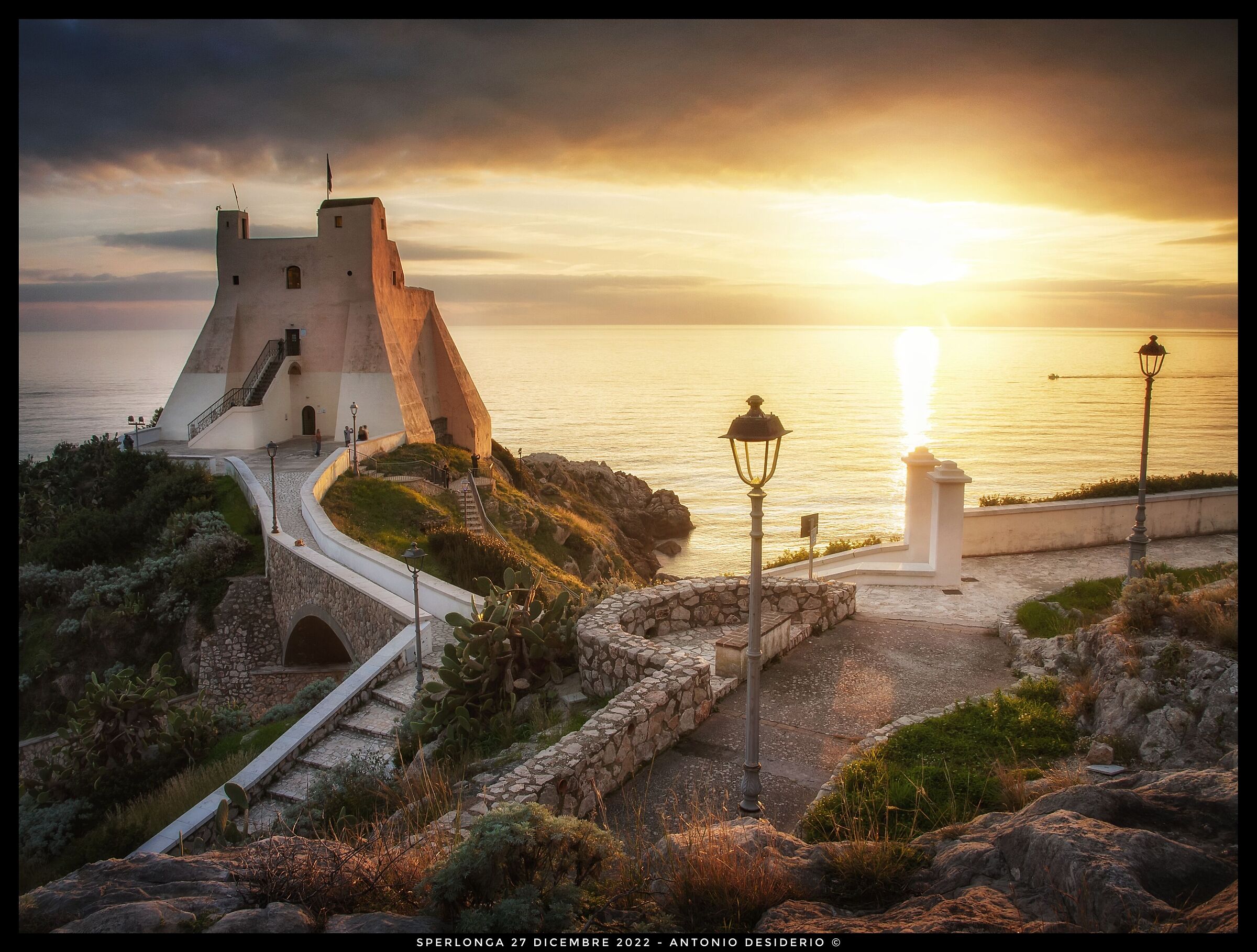 Torre truglia al tramonto...