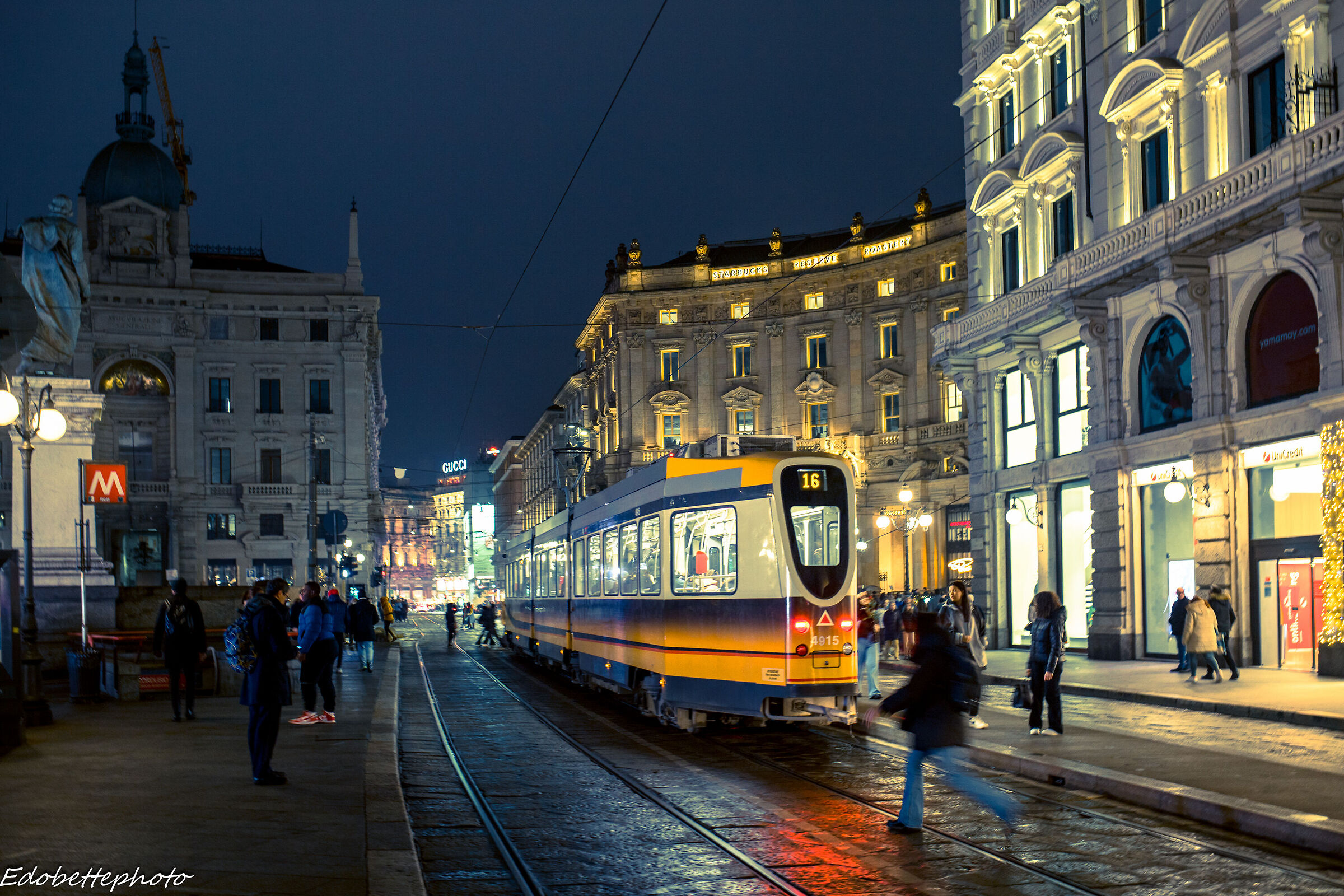 The tram