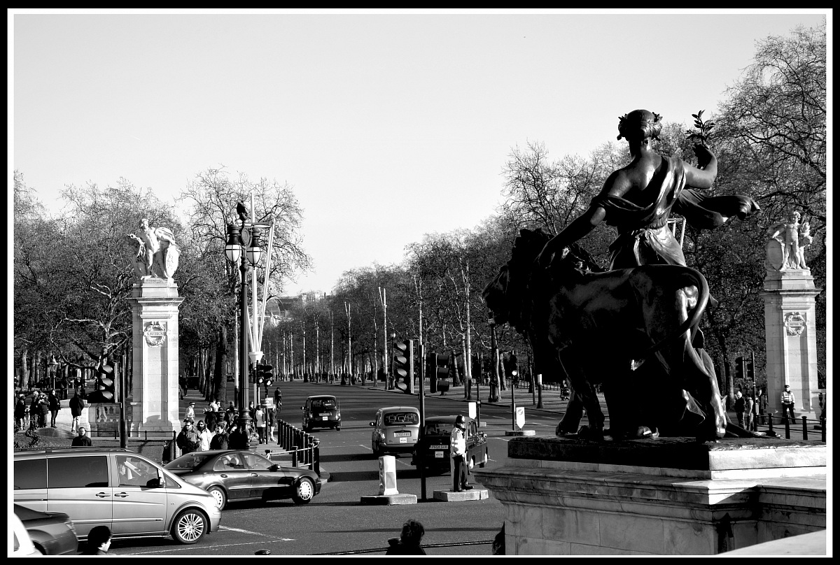 View from Buckingham palace
