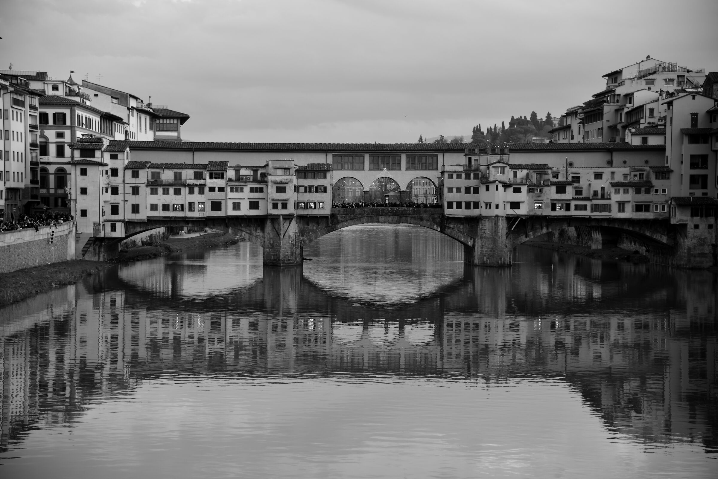 ponte Vecchio in b/n