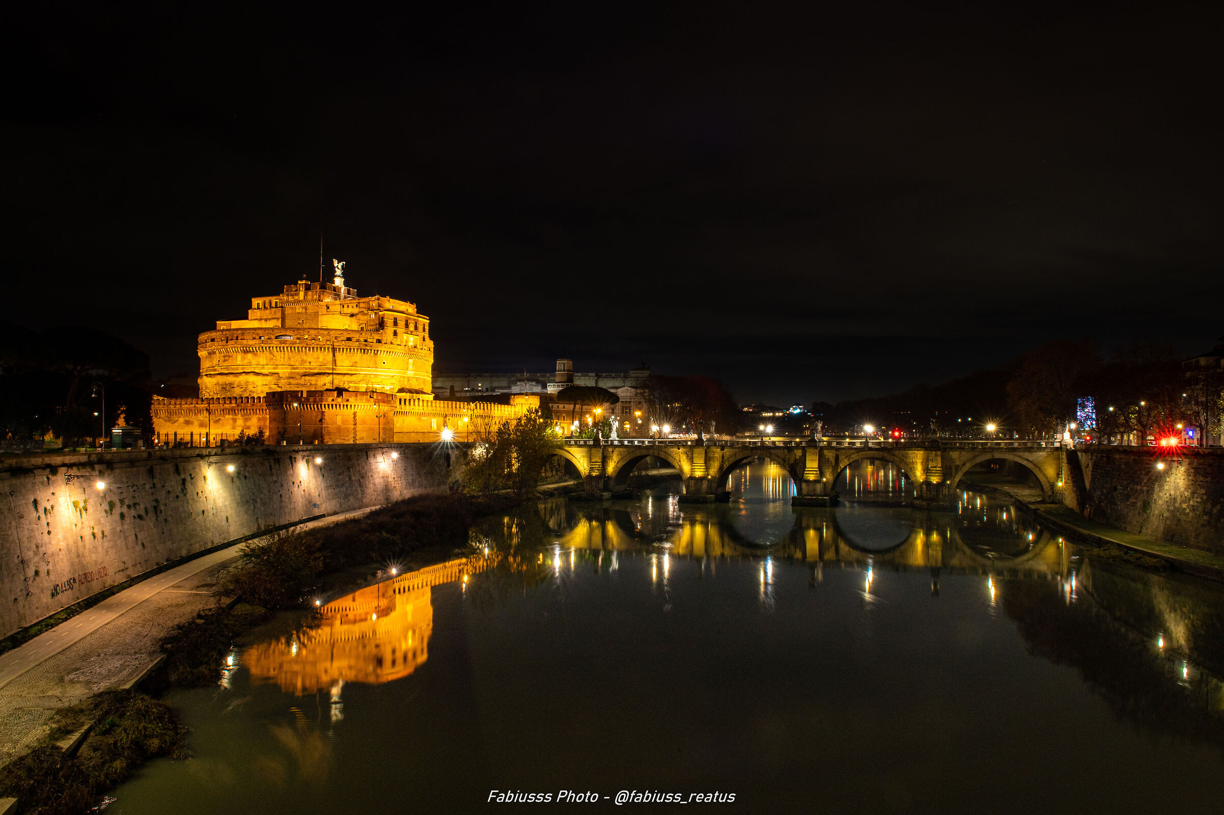 Castel Sant'Angelo by night