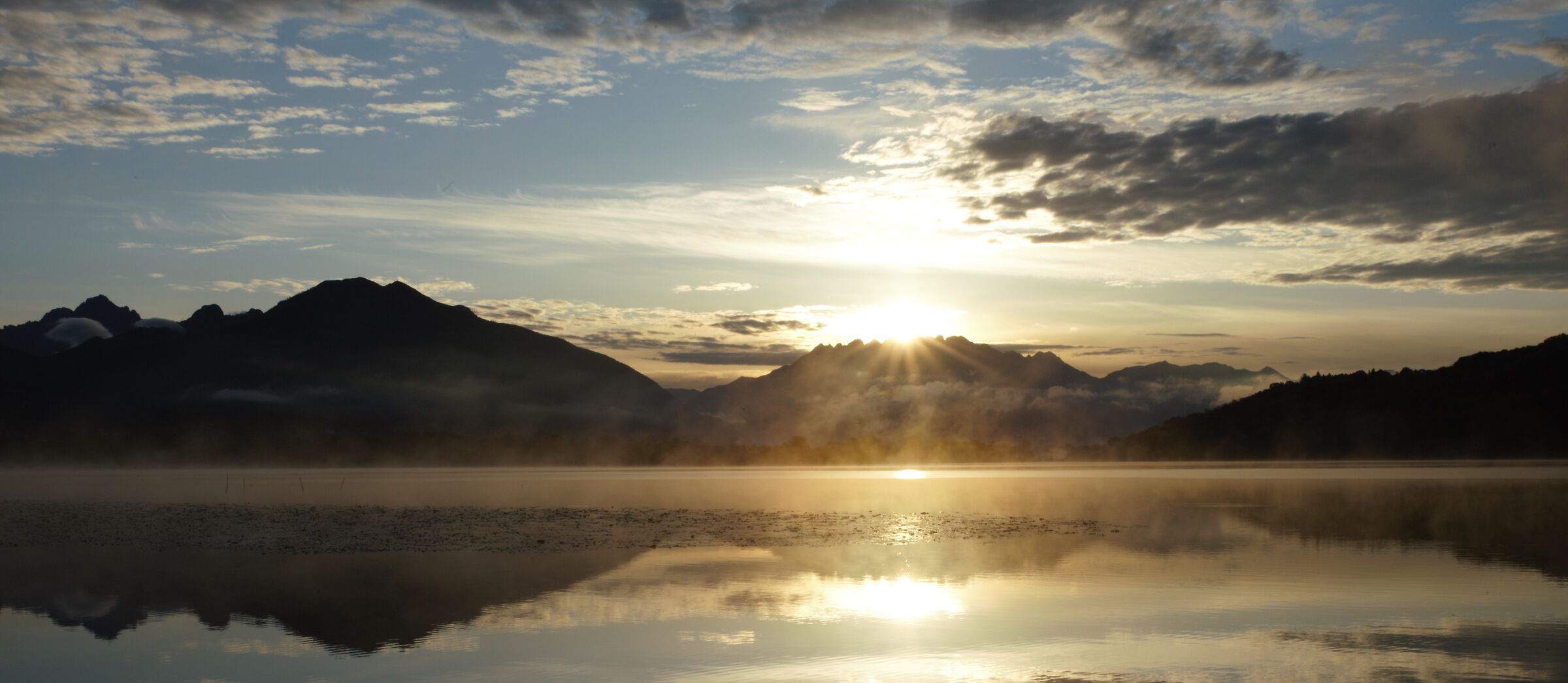 Lago di Alserio - Alba
