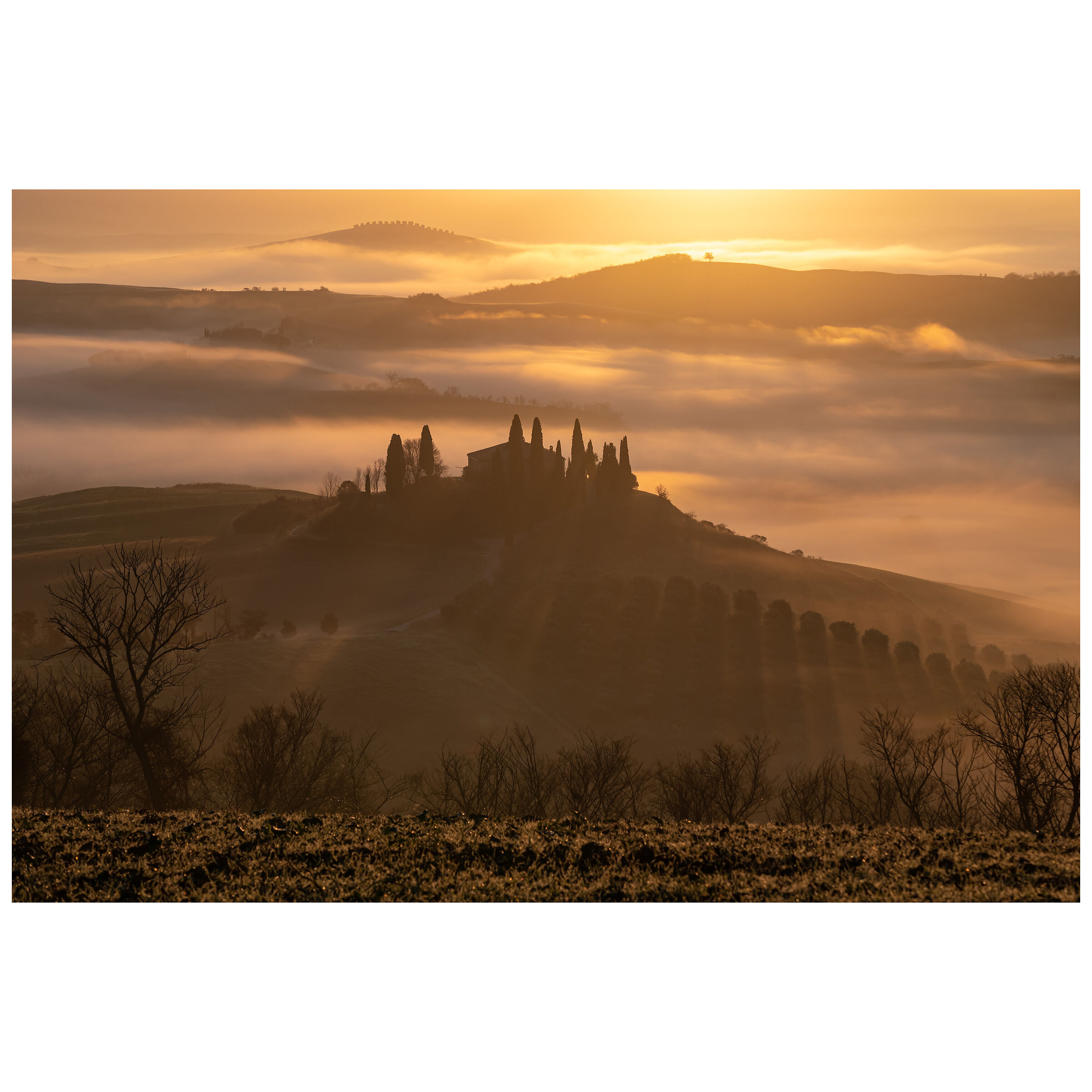 L'alba al Belvedere