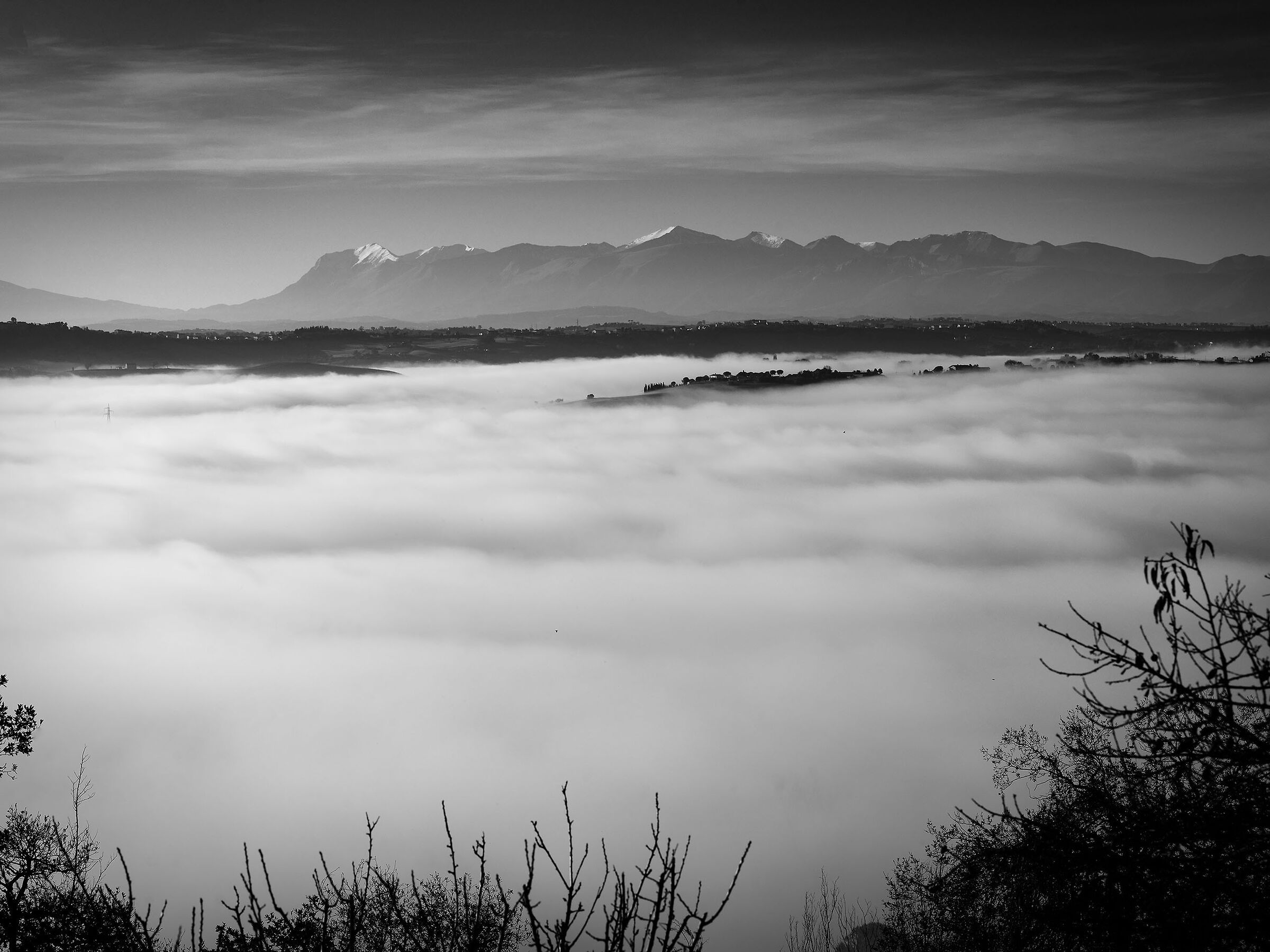 the Blue Mountains (Sibillini Mountains) from... my room
