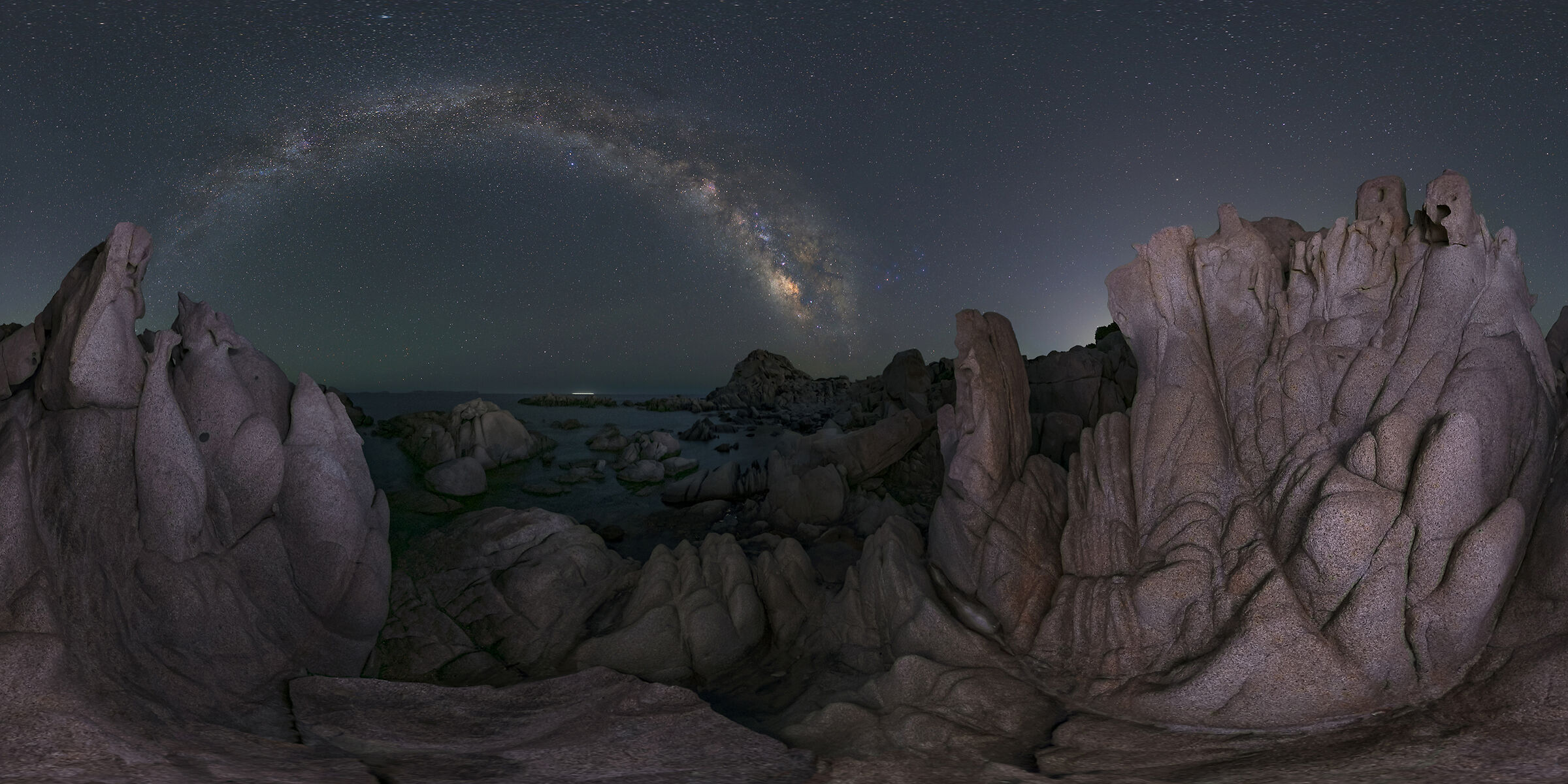 Sardinia Milky Way