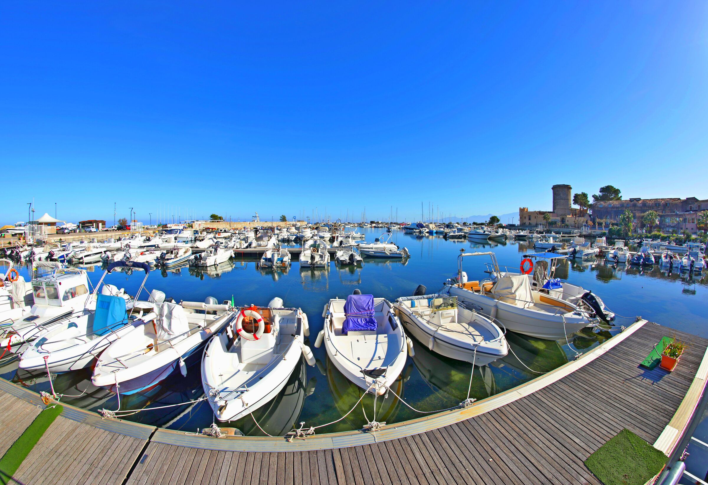 Tourist Port of S.Nicola L'Arena.