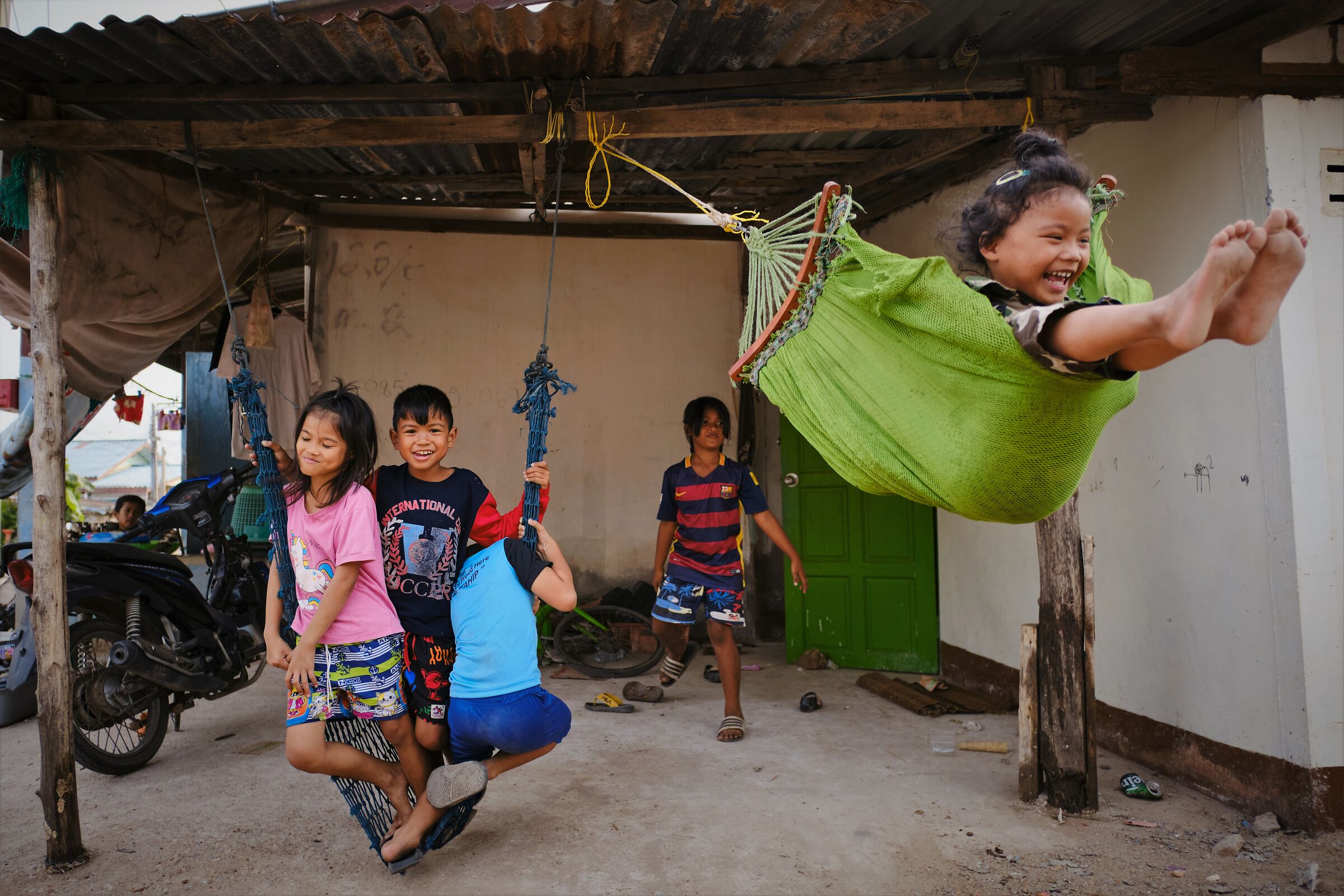 Playing with hammocks
