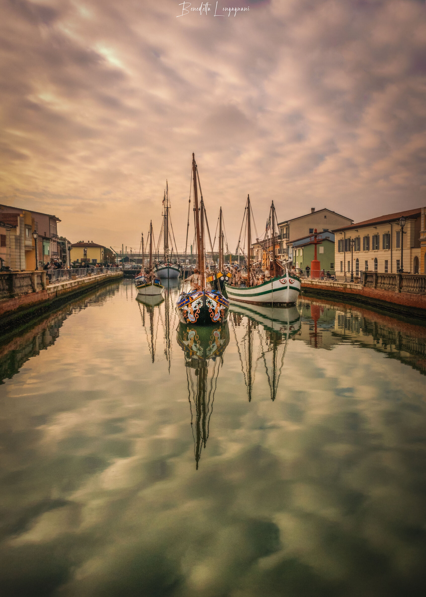 Tramonto a Cesenatico