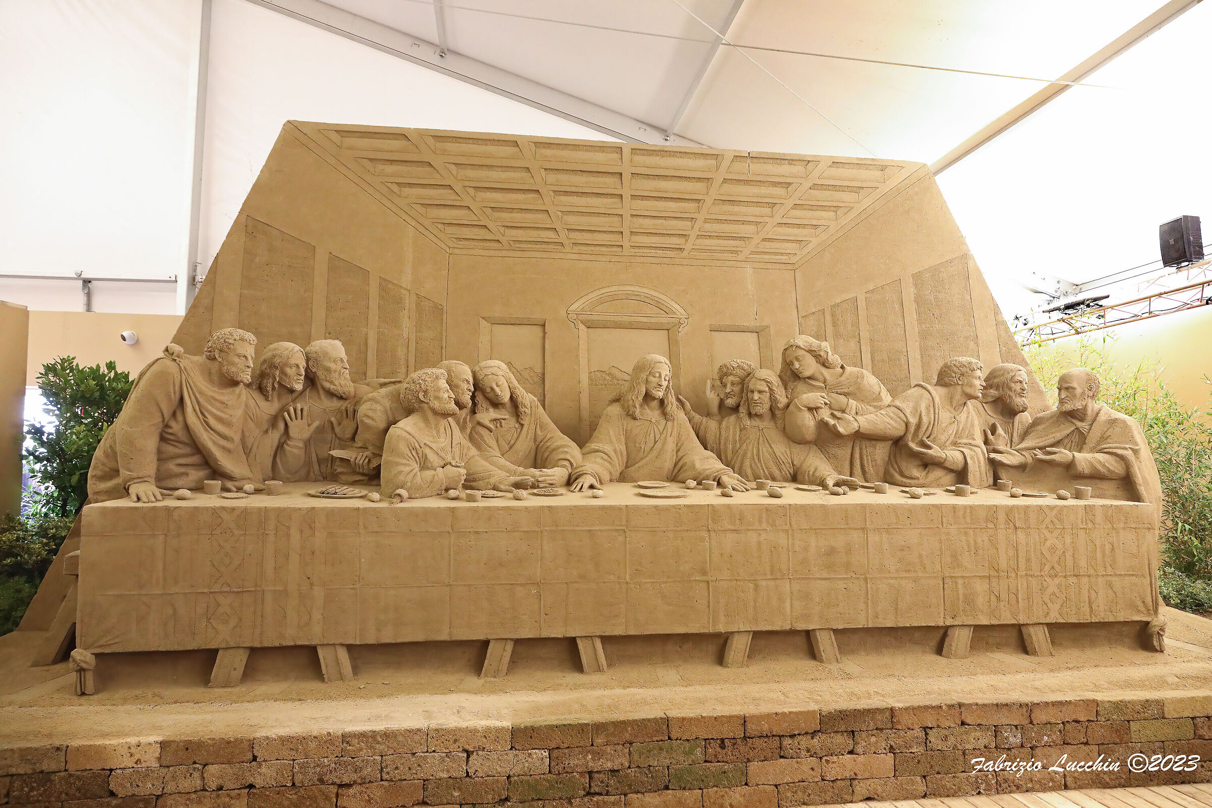 Jesolo sand Nativity - L'ultima cena