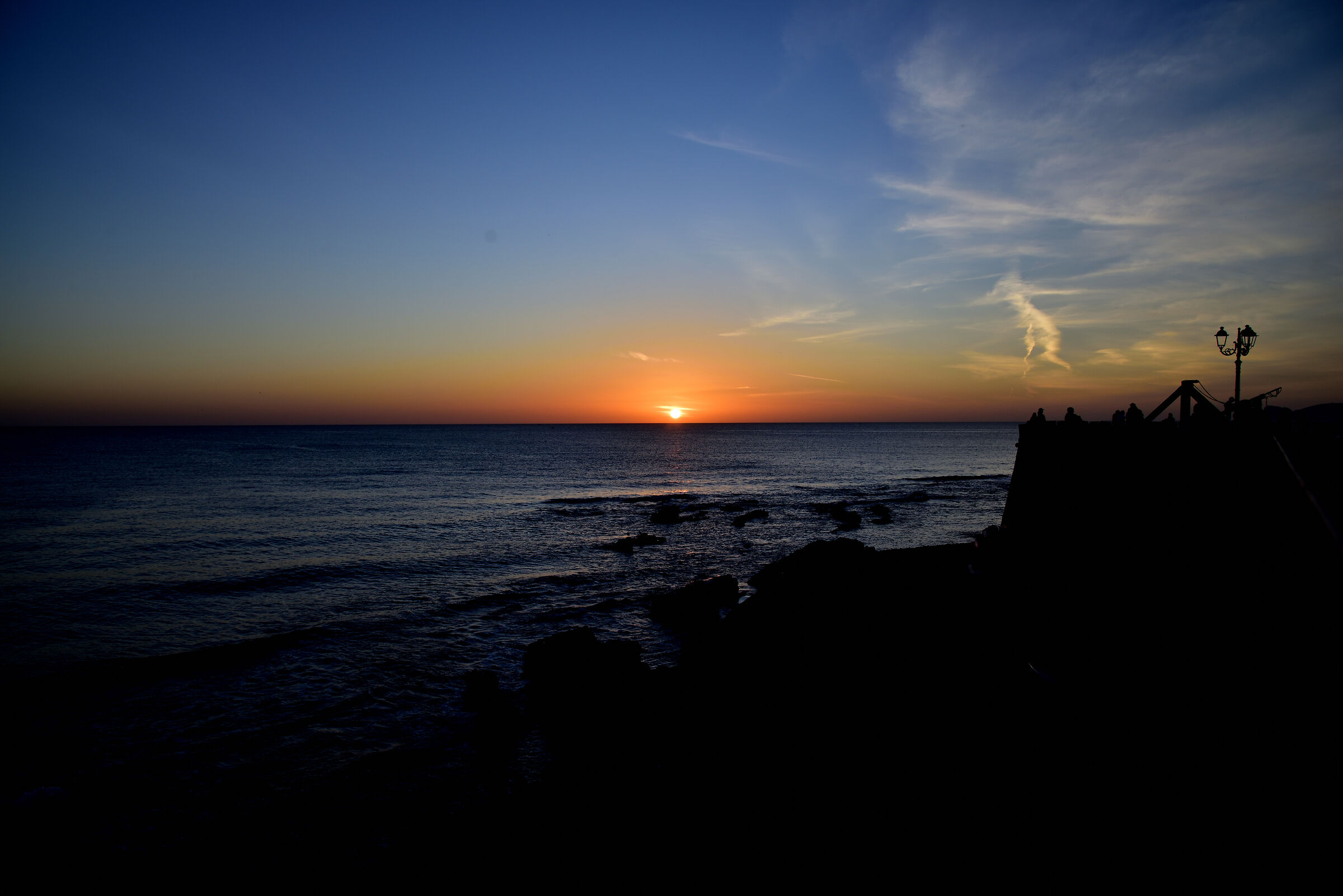 tramonto dai bastioni