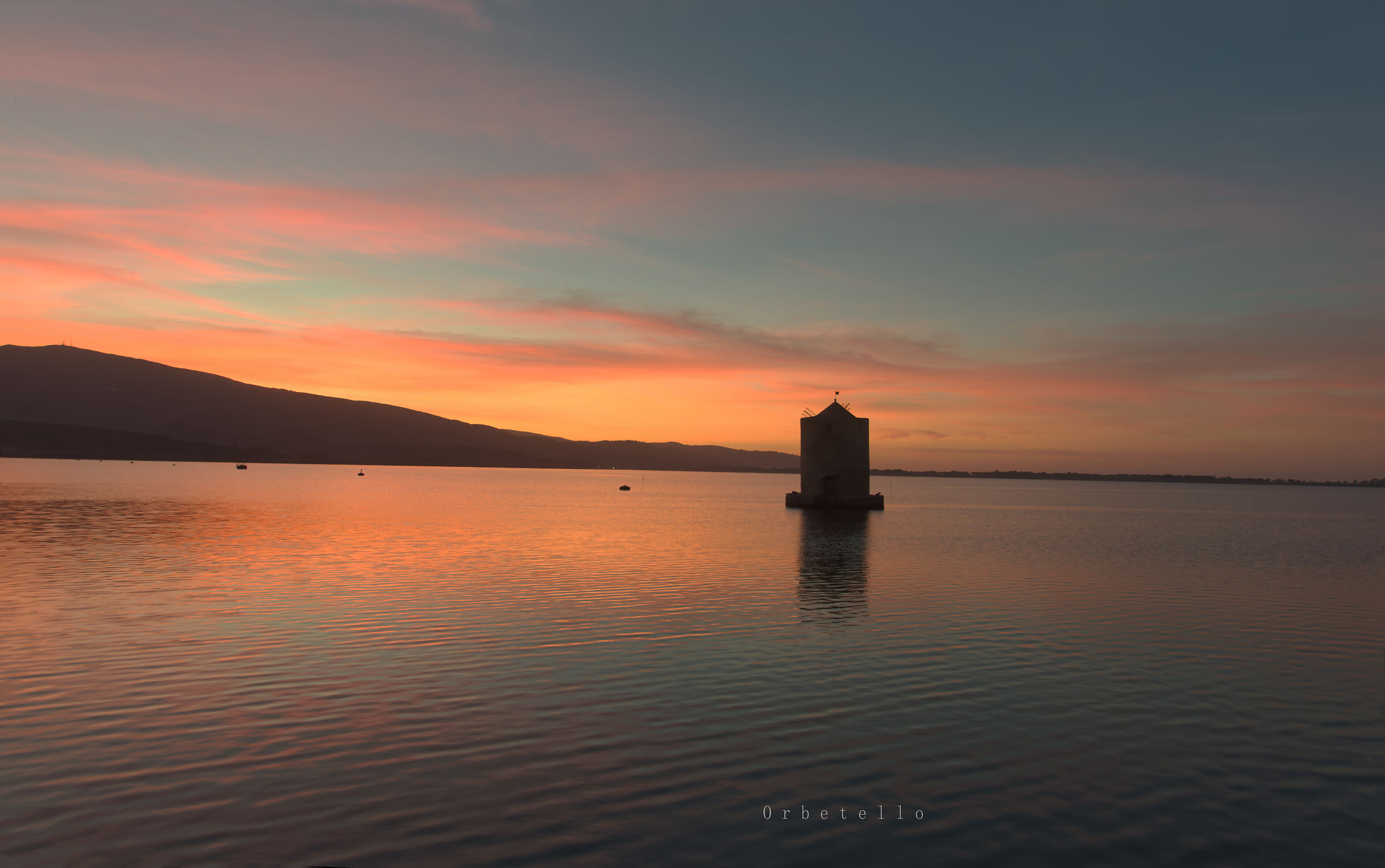Orbetello-Mulino - Sunset