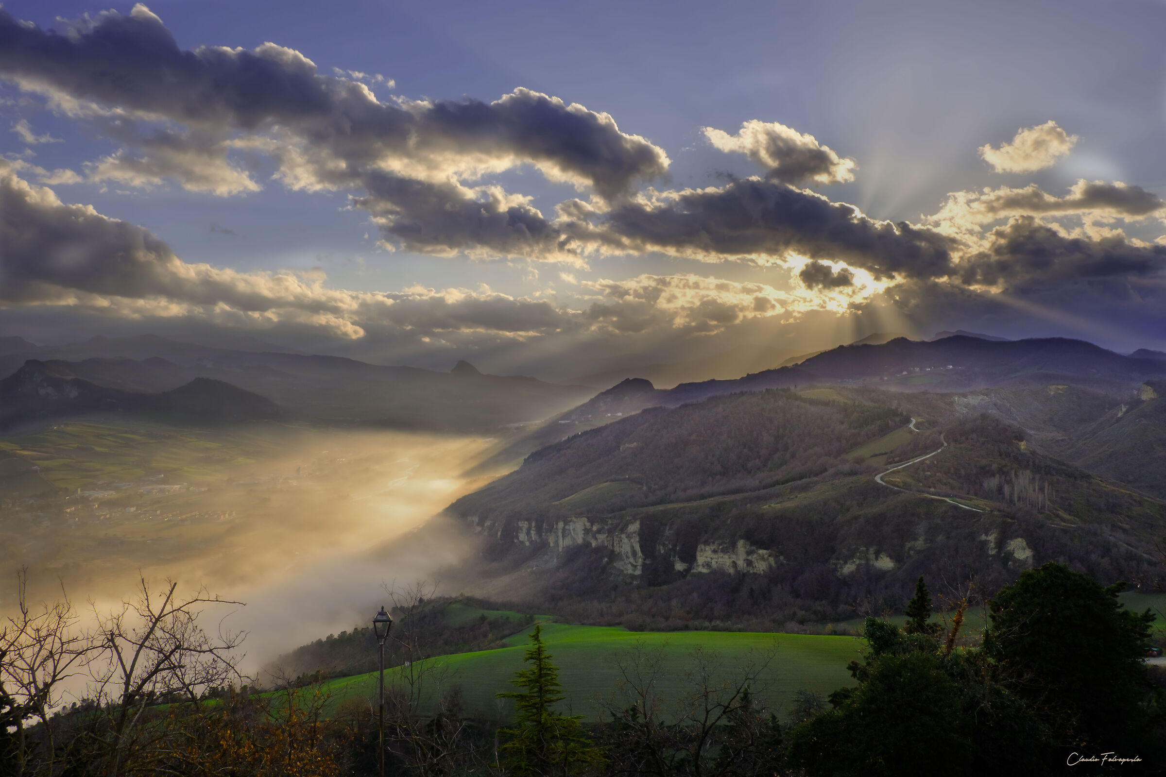 View from Montebello